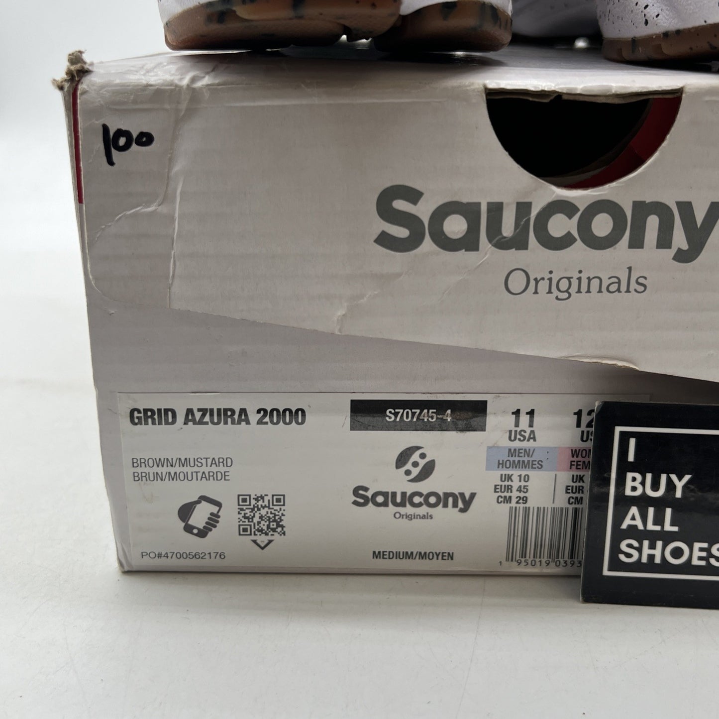 Size 11 - Saucony Grid Azura 2000 Trailian (S70745-4)