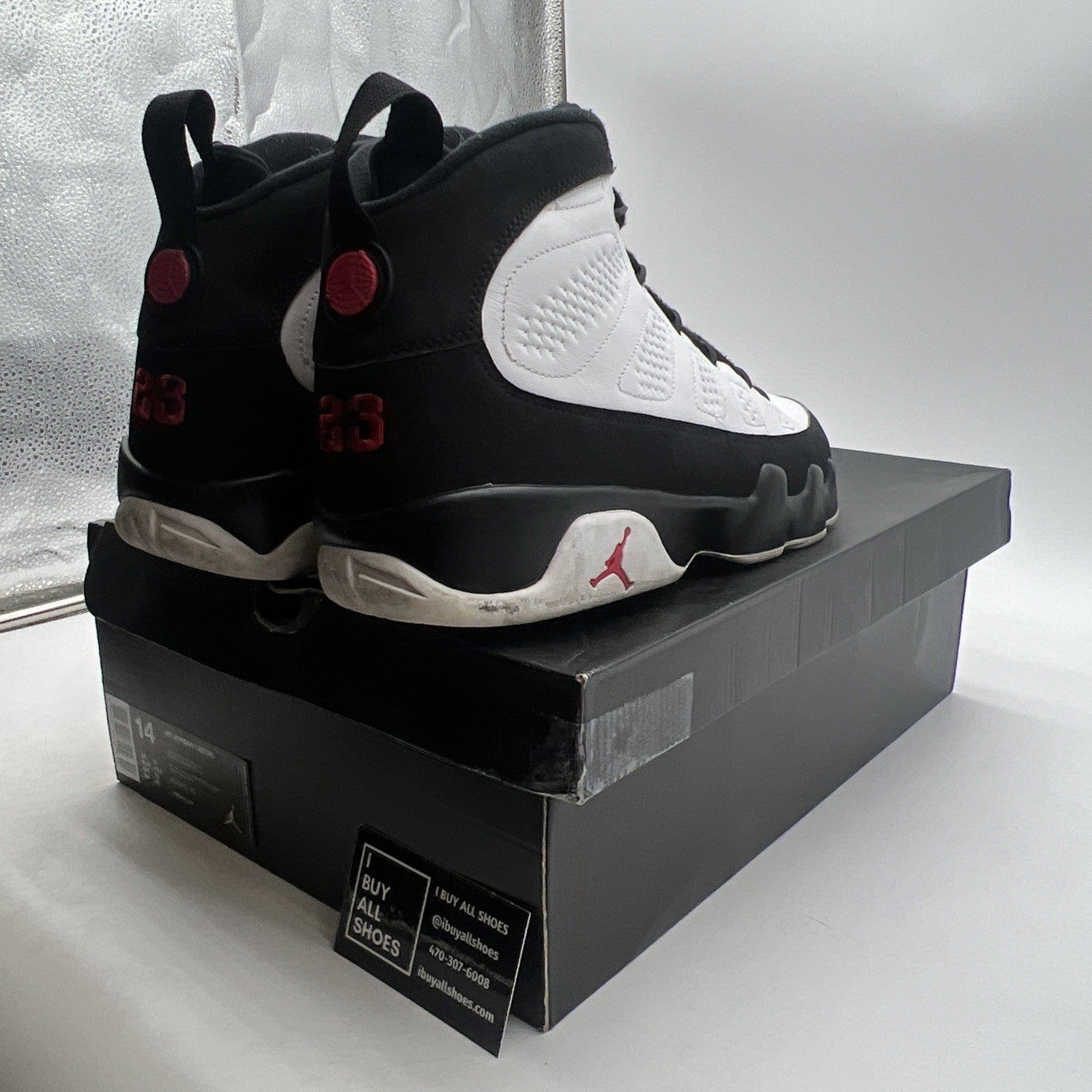 Size 14 - Air Jordan 9 Retro space jam 2016 (302370-112)