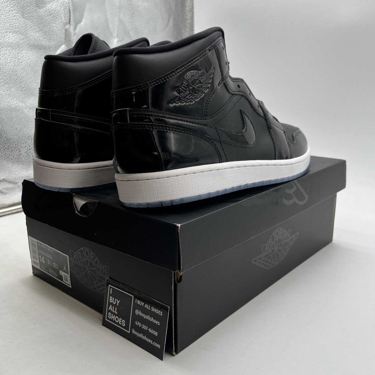 Size 14 - Air Jordan 1 Mid SE Space Jam (DV1308-004)