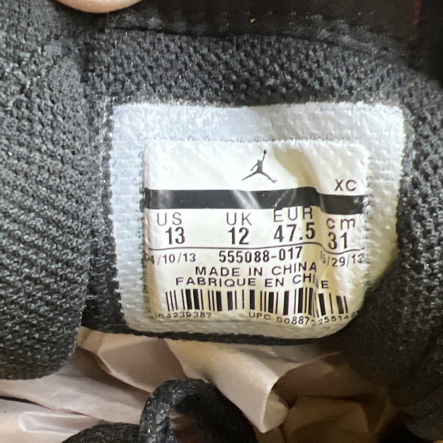 Size 13 - Air Jordan 1 Retro OG High Highlight Reel (555088-017)