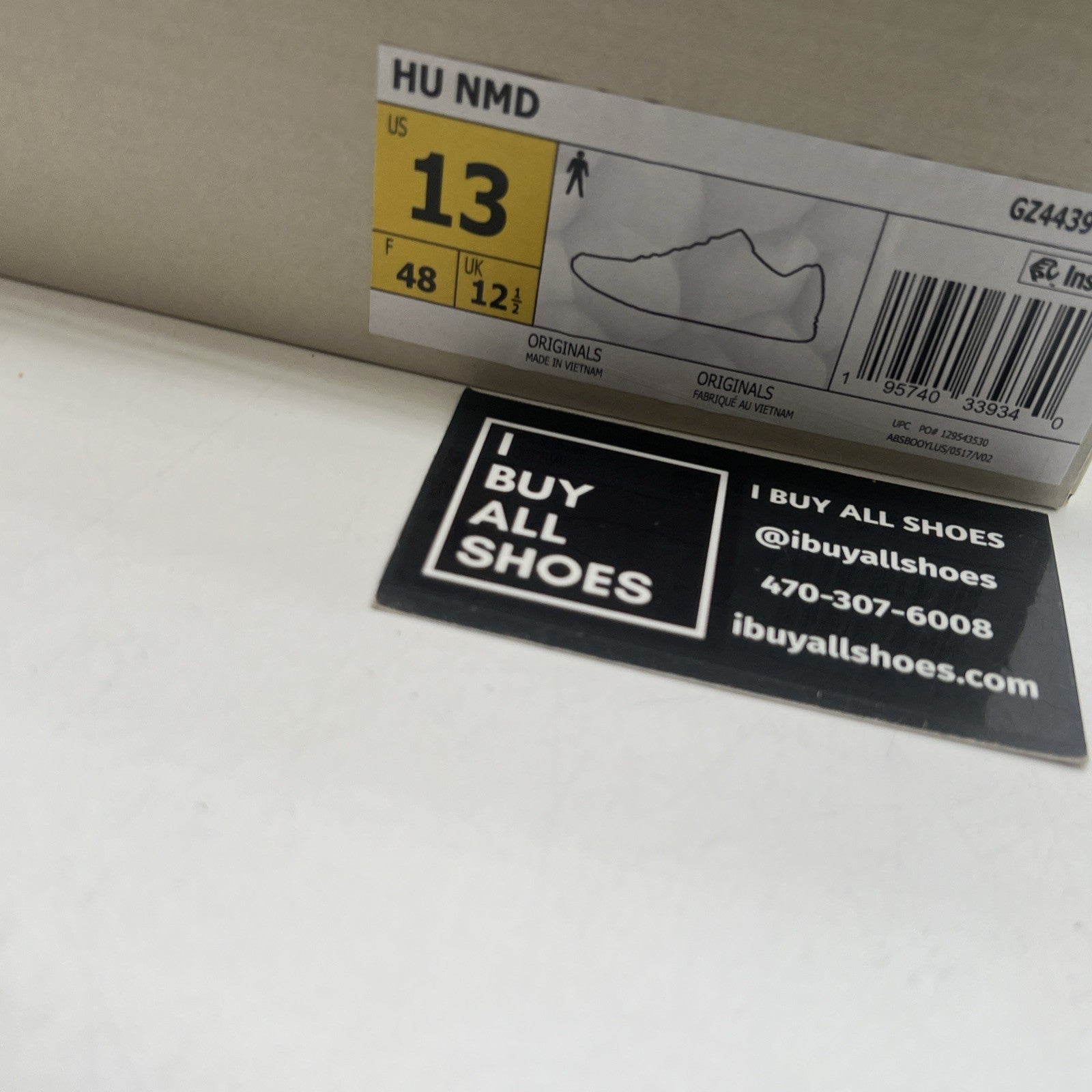 Size 13 - adidas Pharrell x NMD Human Race Animal Print (GZ4439)