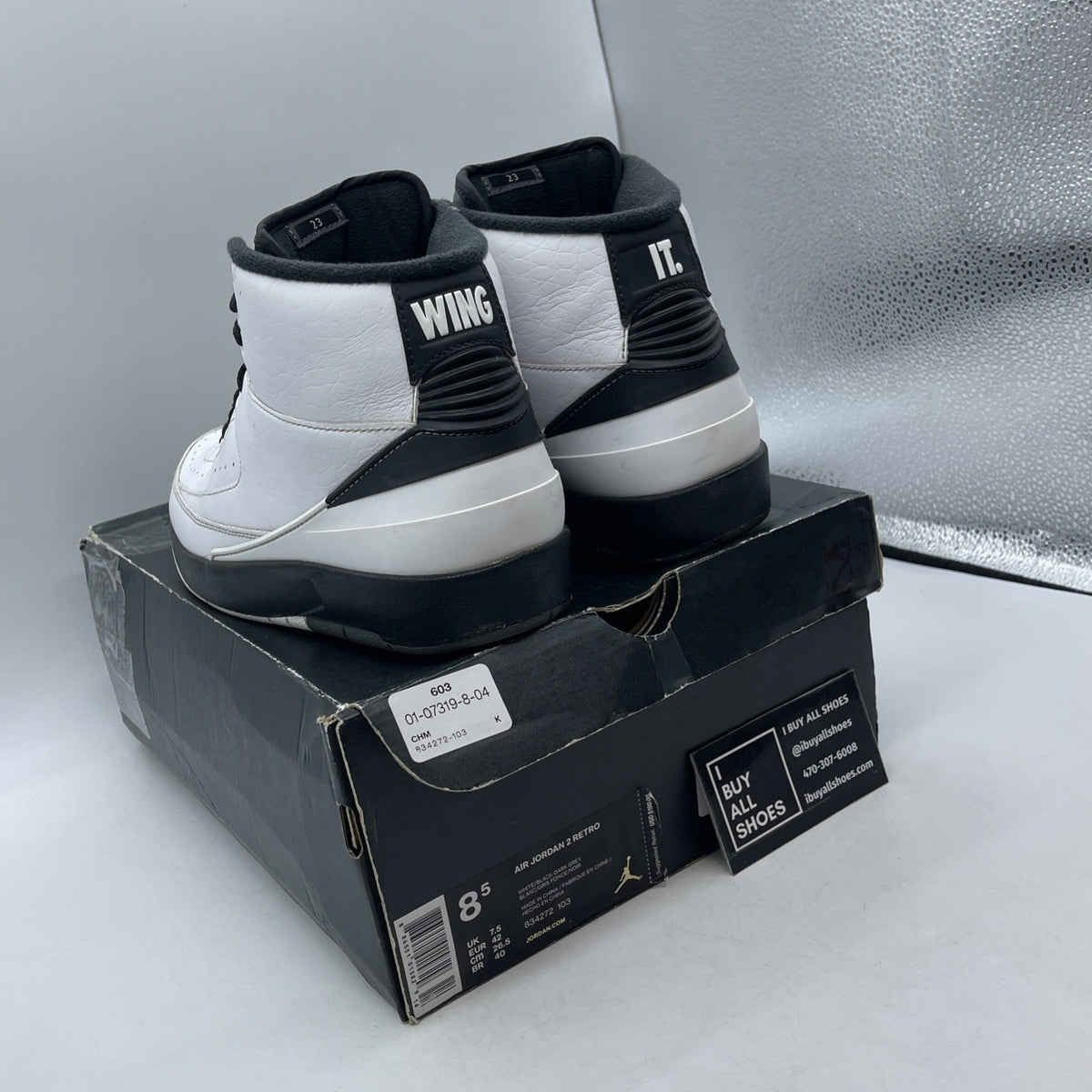 Size 8.5 - Air Jordan 2 Retro Wing It (834272-103)
