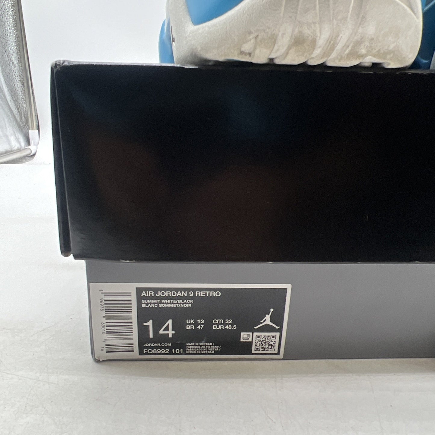 Size 14 - Air Jordan 9 Retro 2024 Powder Blue (FQ8992-101)