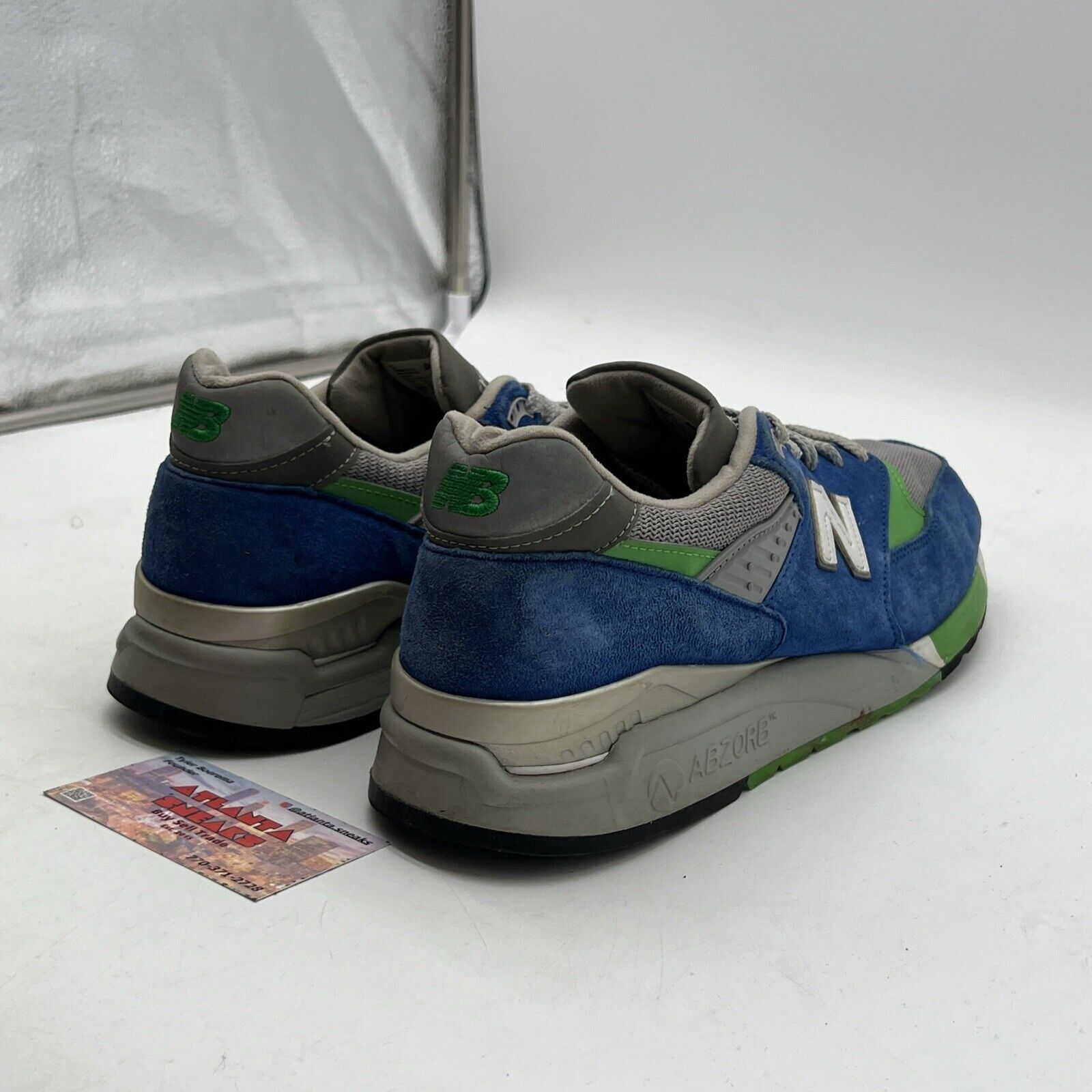 Size 12 - NEW BALANCE 998 x J CREW 'Ultramarine' (M998JC5) RARE