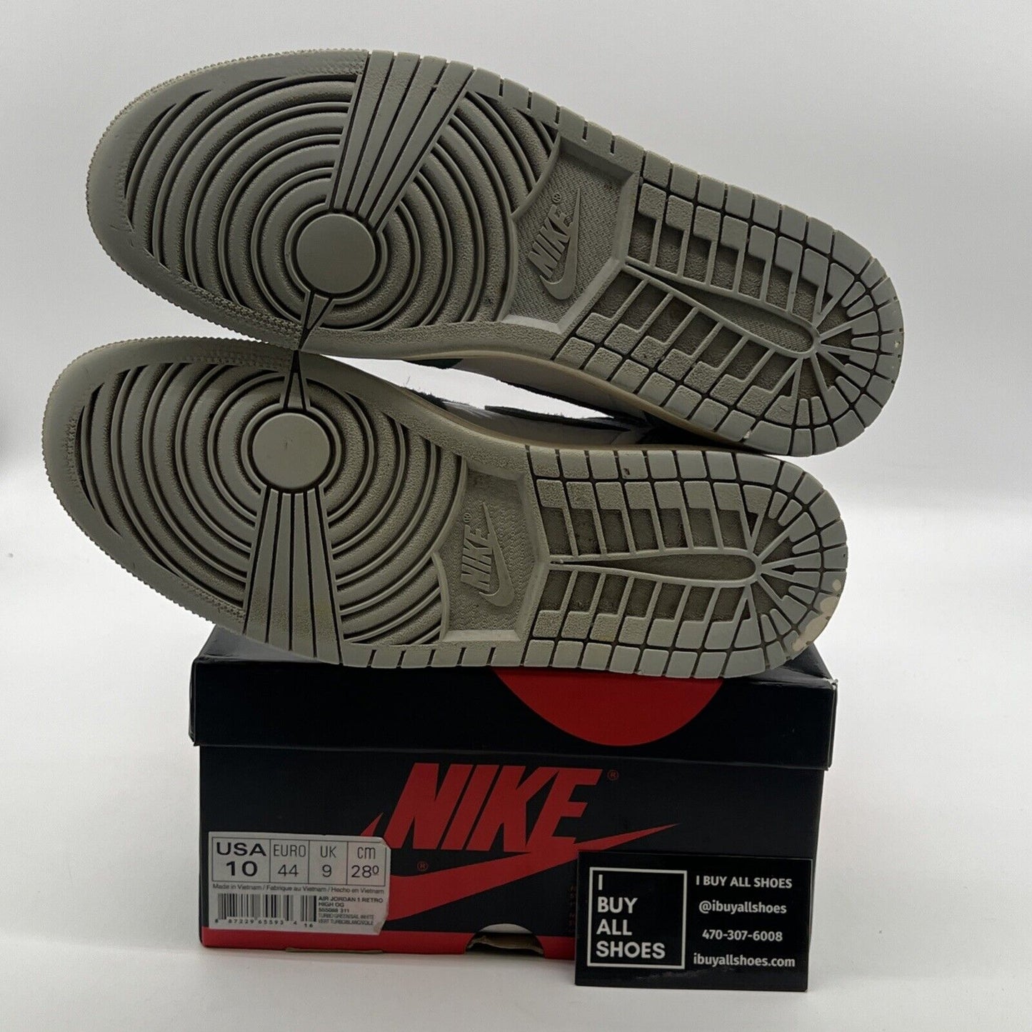 Size 10 - Air Jordan 1 Retro OG High Turbo Green (555088-311)