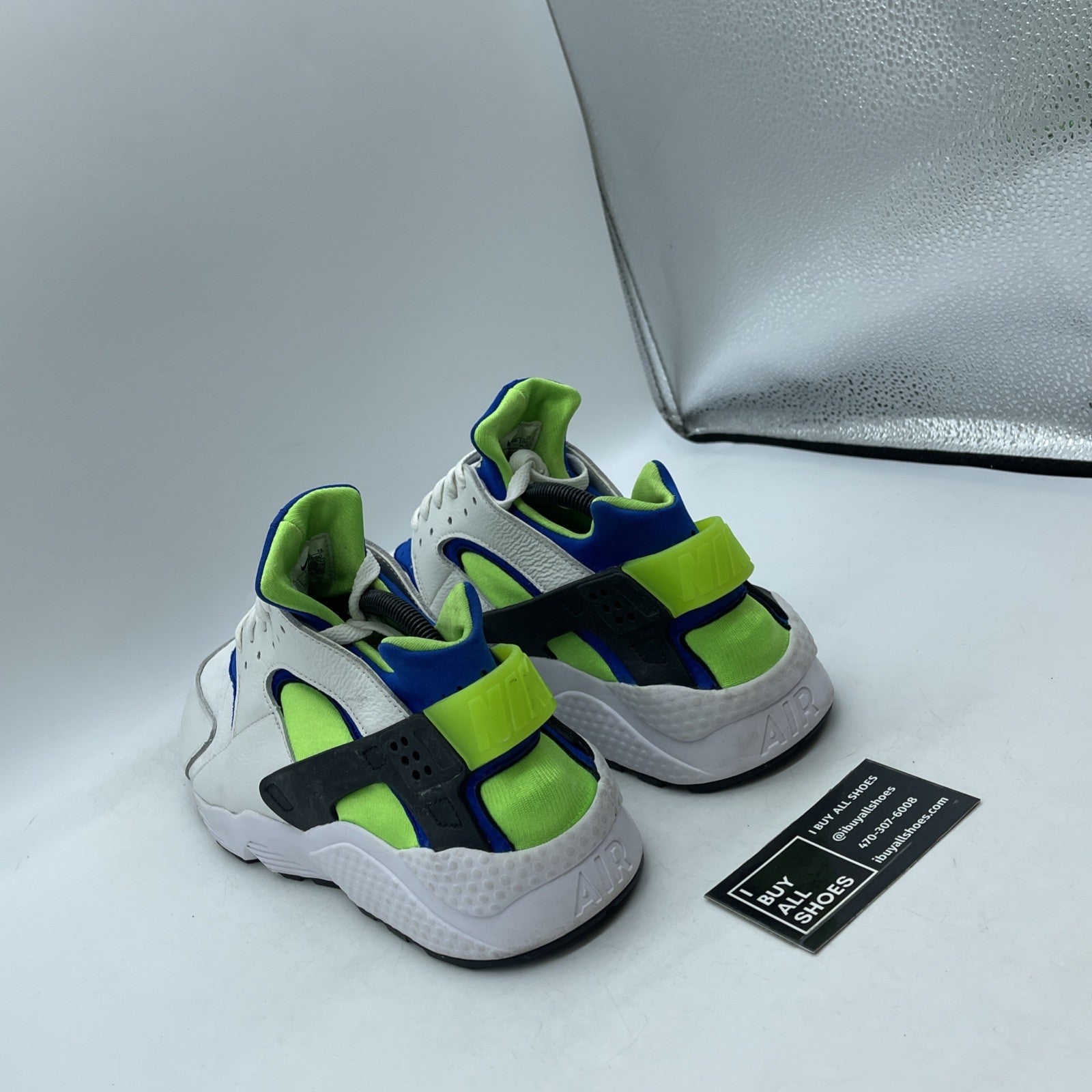 Size 11.5 - Nike Air Huarache 2021 Scream Green (DD1068-100)
