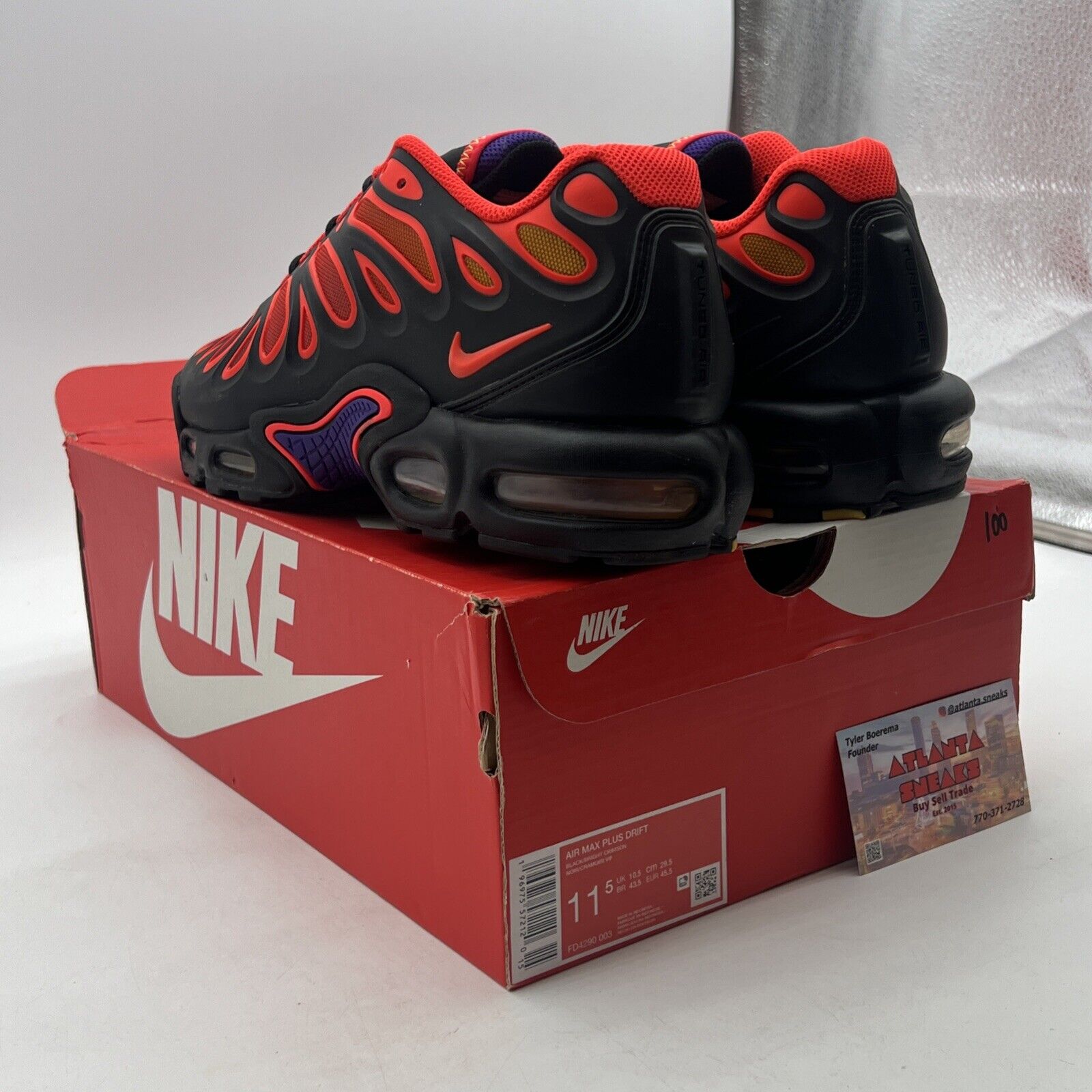 Size 11.5 - Nike Air Max Plus Drift All Day (FD4290-003)
