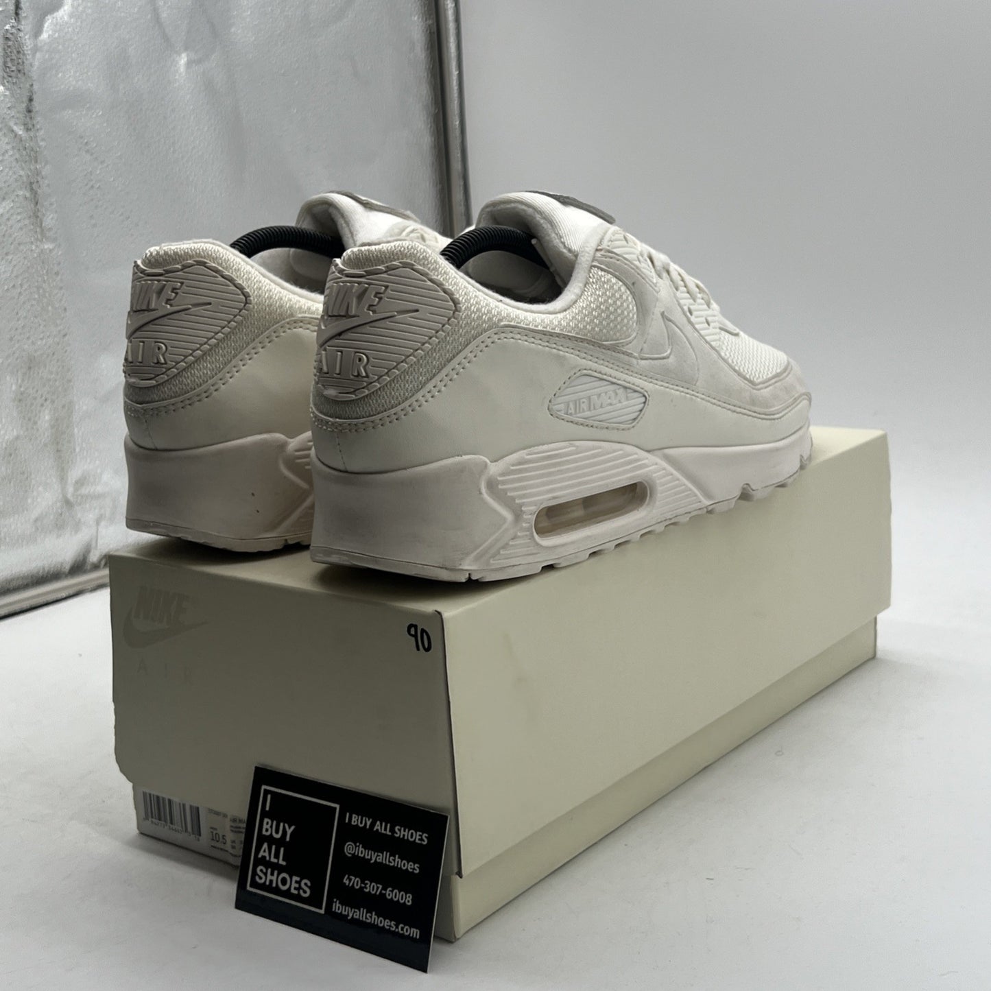 Size 10.5 - Nike Air Max 90 NRG Sail (CT2007-100)