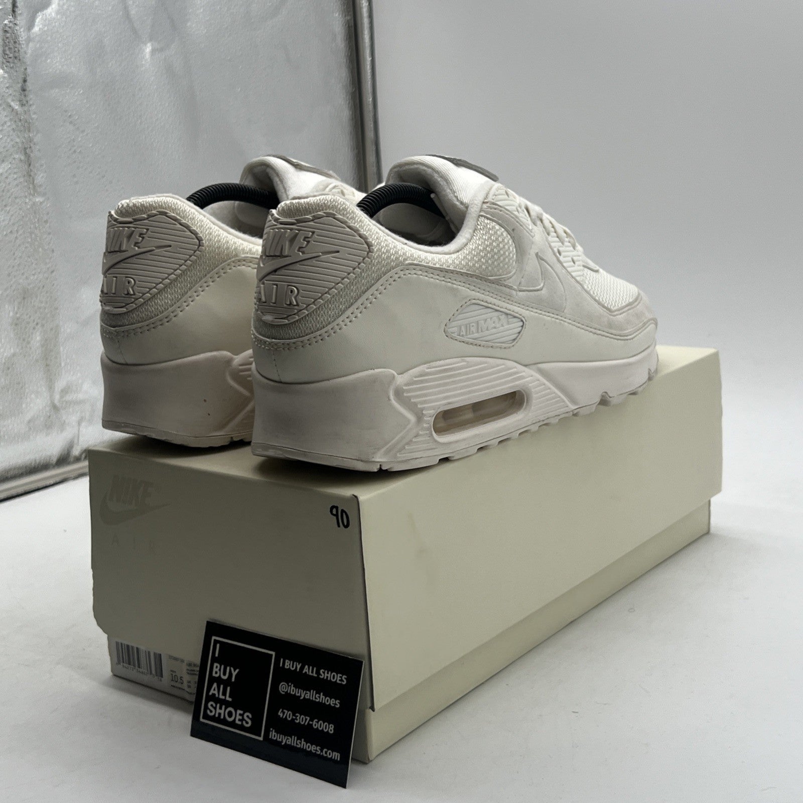 Size 10.5 - Nike Air Max 90 NRG Sail (CT2007-100)