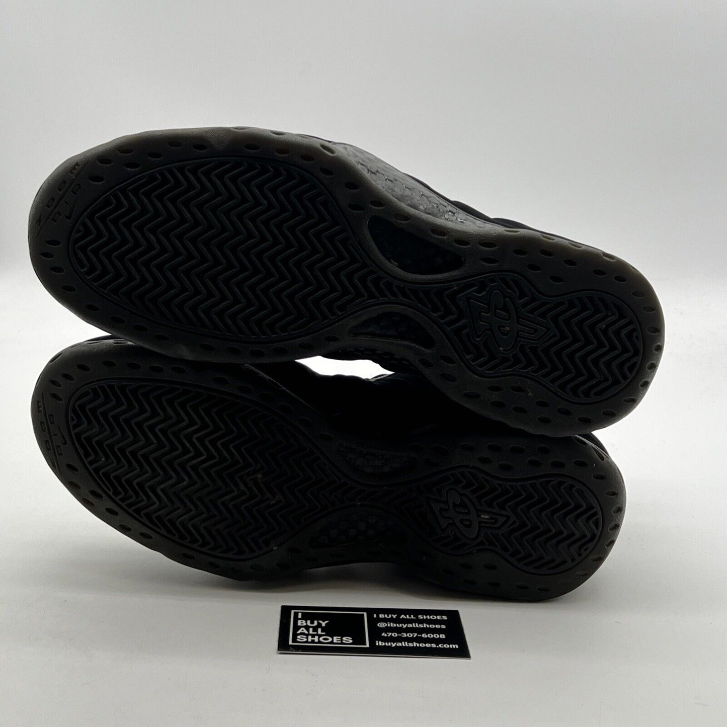 Size 11.5 - Nike Air Foamposite One Prm Triple Black (575420-006)