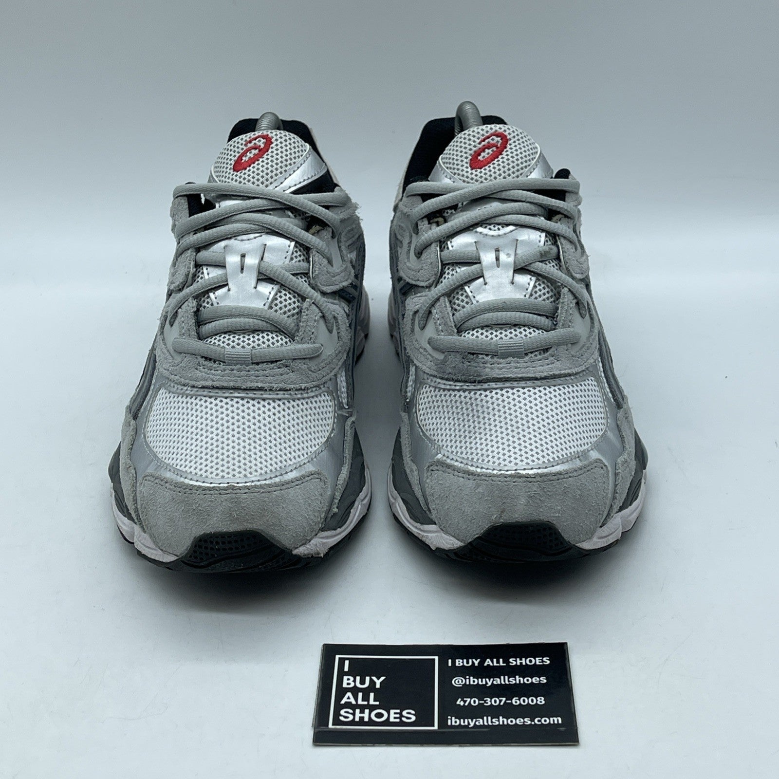 Size 8 - ASICS Gel NYC Graphite Grey Black (1201A789)