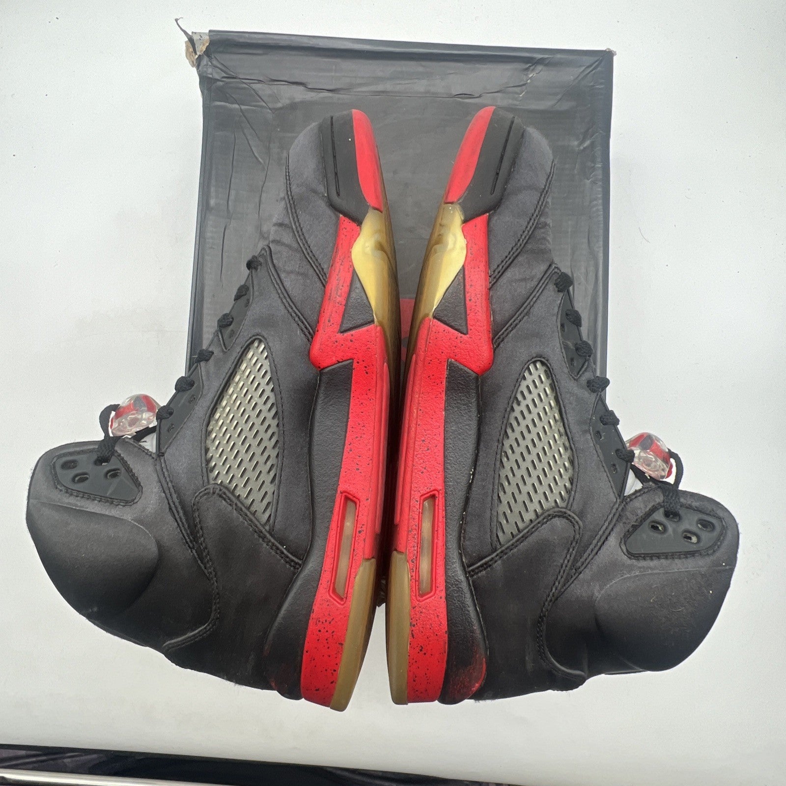 Size 11.5 - Air Jordan 5 Retro Satin Bred (136027-006)