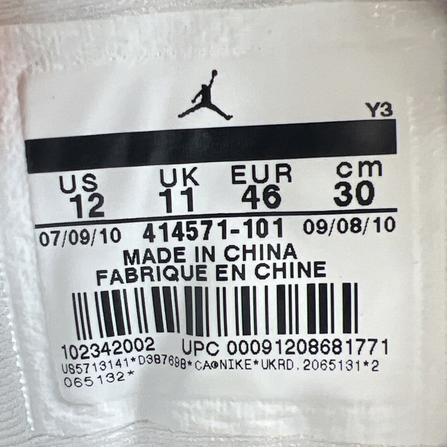 Size 12 - Air Jordan 13 Retro 2010 Cherry (414571-101)