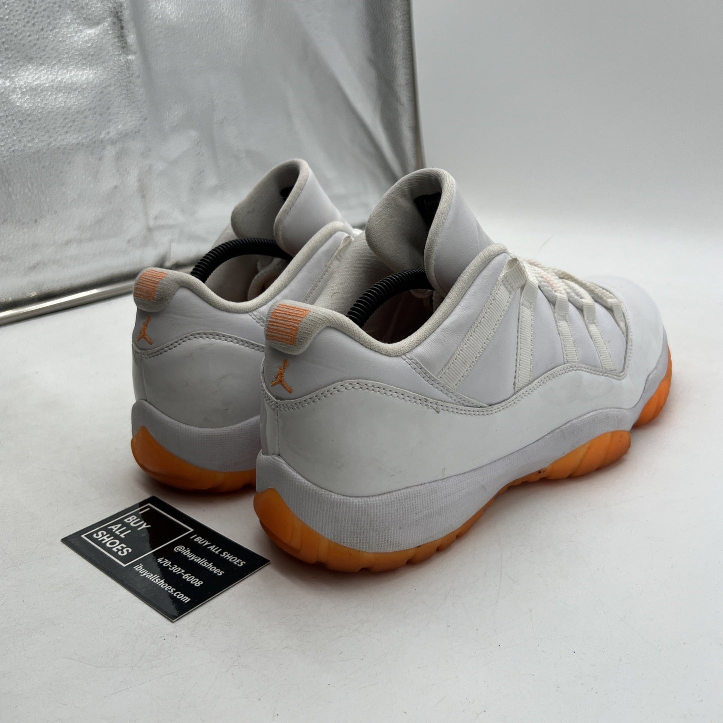 Size 12 - Air Jordan 11 Retro Low Bright Citrus W (AH7860-139)