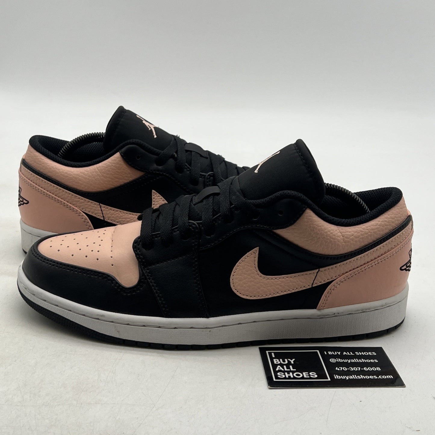 Size 10 - Air Jordan 1 Low Crimson Tint (553558-034)