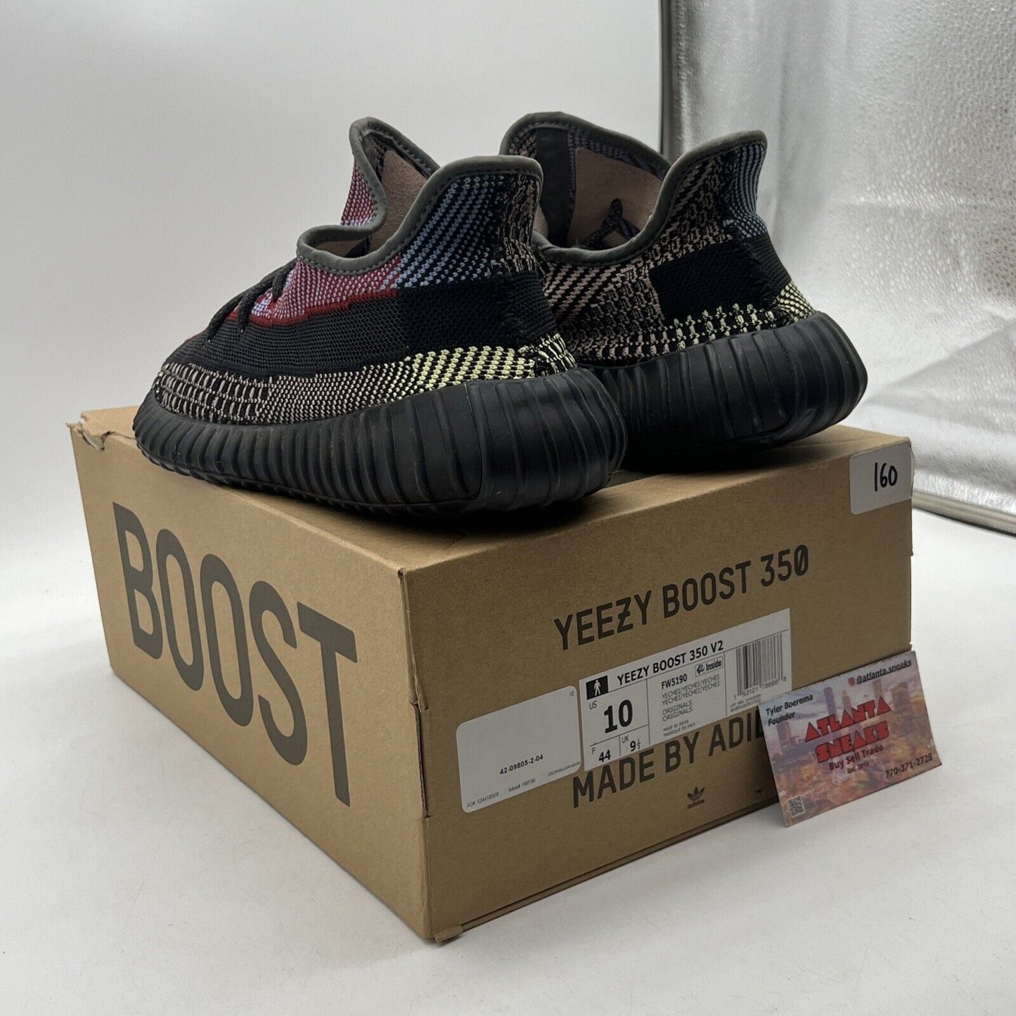 Size 10 - adidas Yeezy Boost 350 V2 Yecheil Non-Reflective Brown (FW5190)