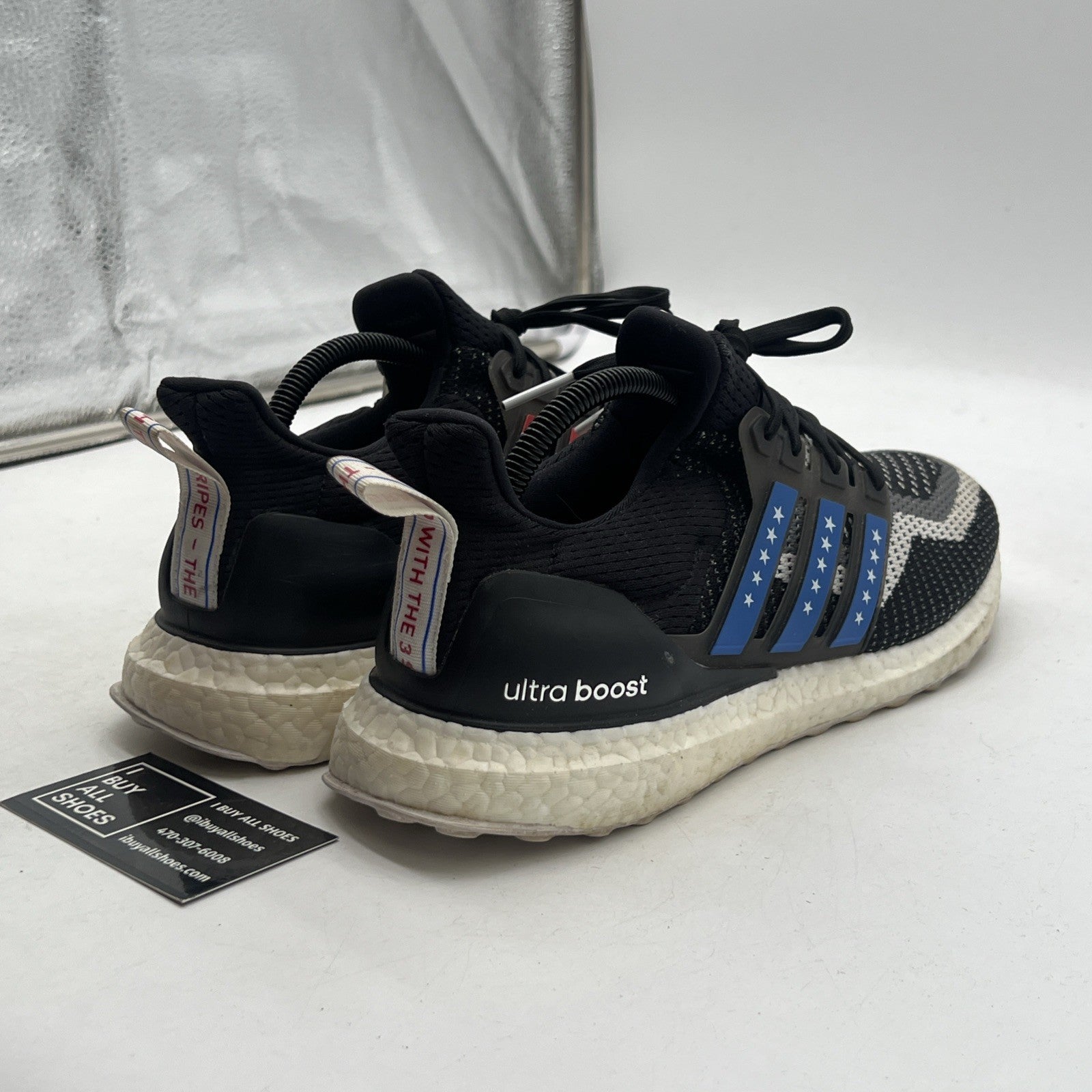 Size 10 - adidas UltraBoost 2.0 Stars and Stripes (EG8100)