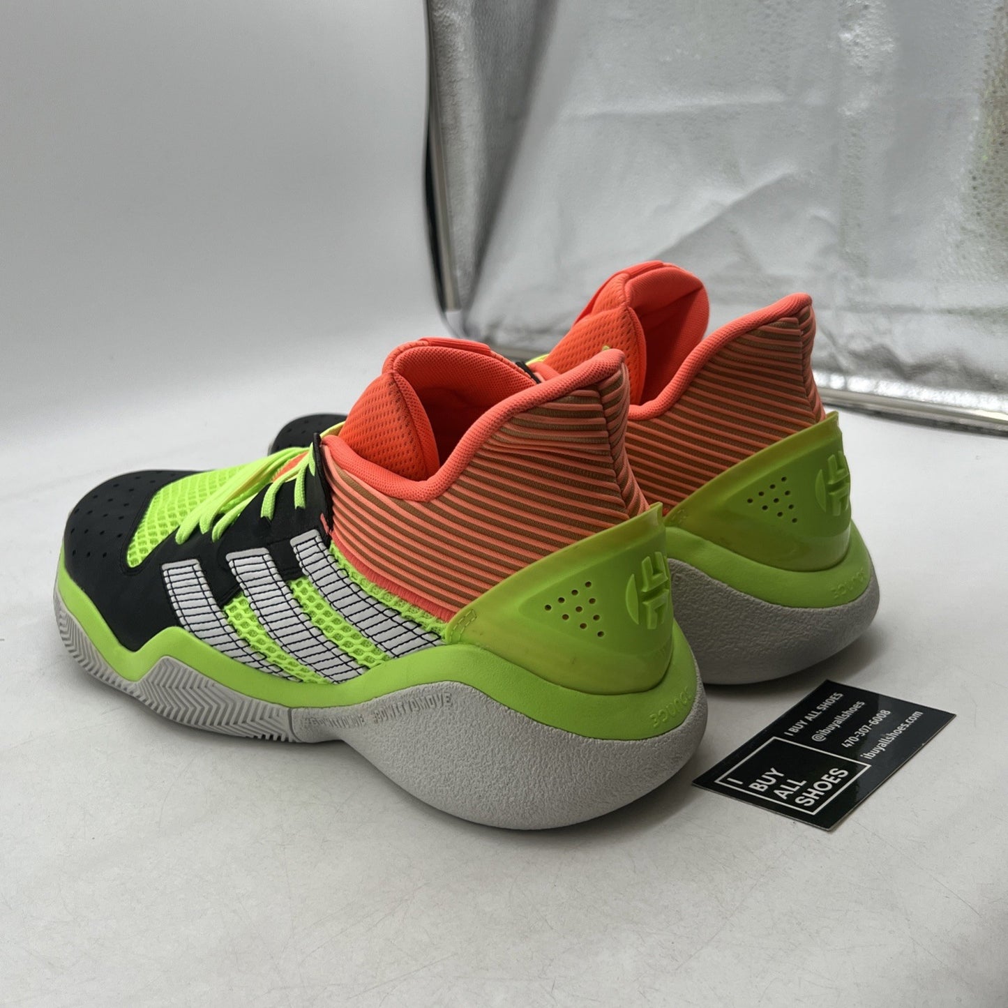 Size 14 - Adidas Harden Stepback Signal Coral (EF9890)