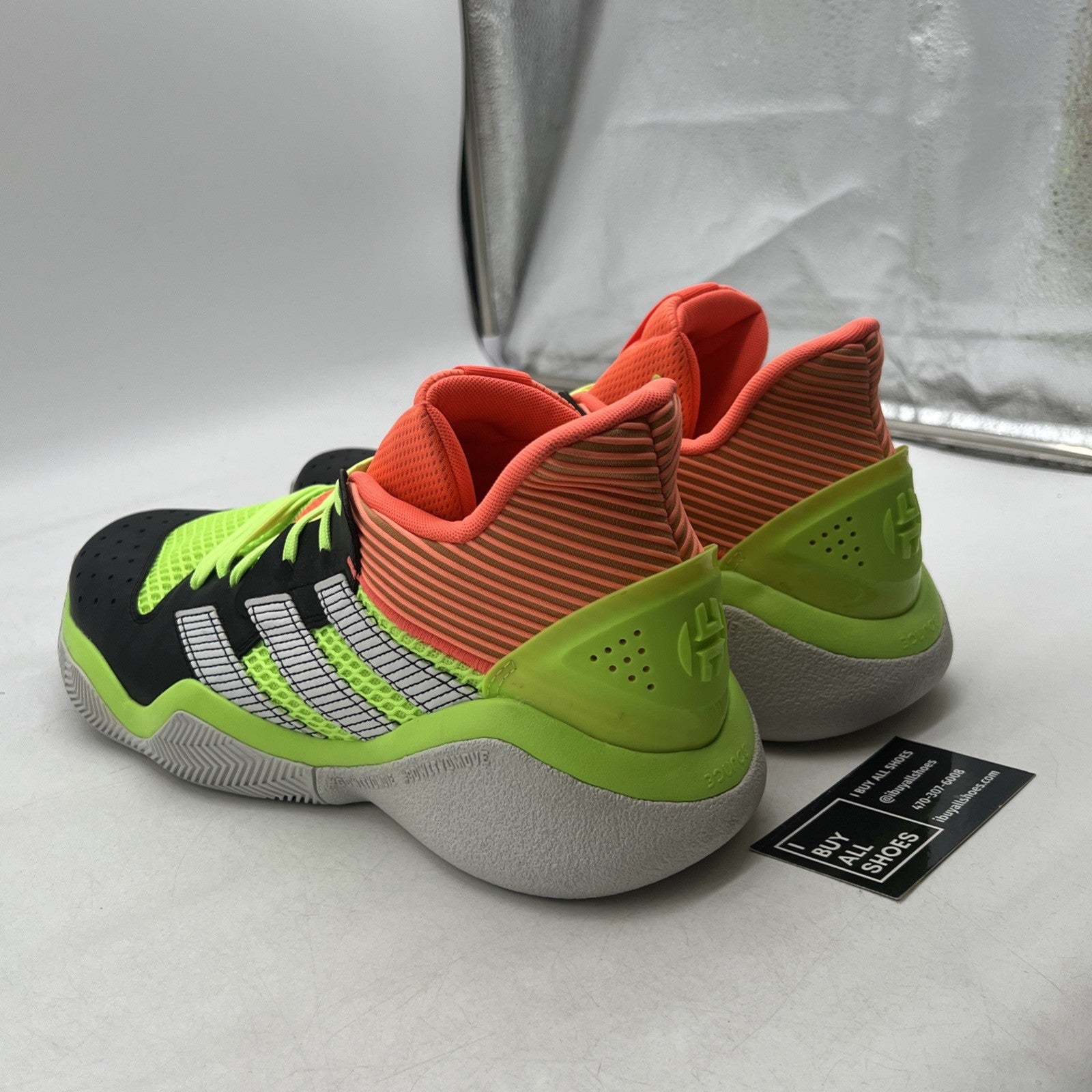 Size 14 - Adidas Harden Stepback Signal Coral (EF9890)
