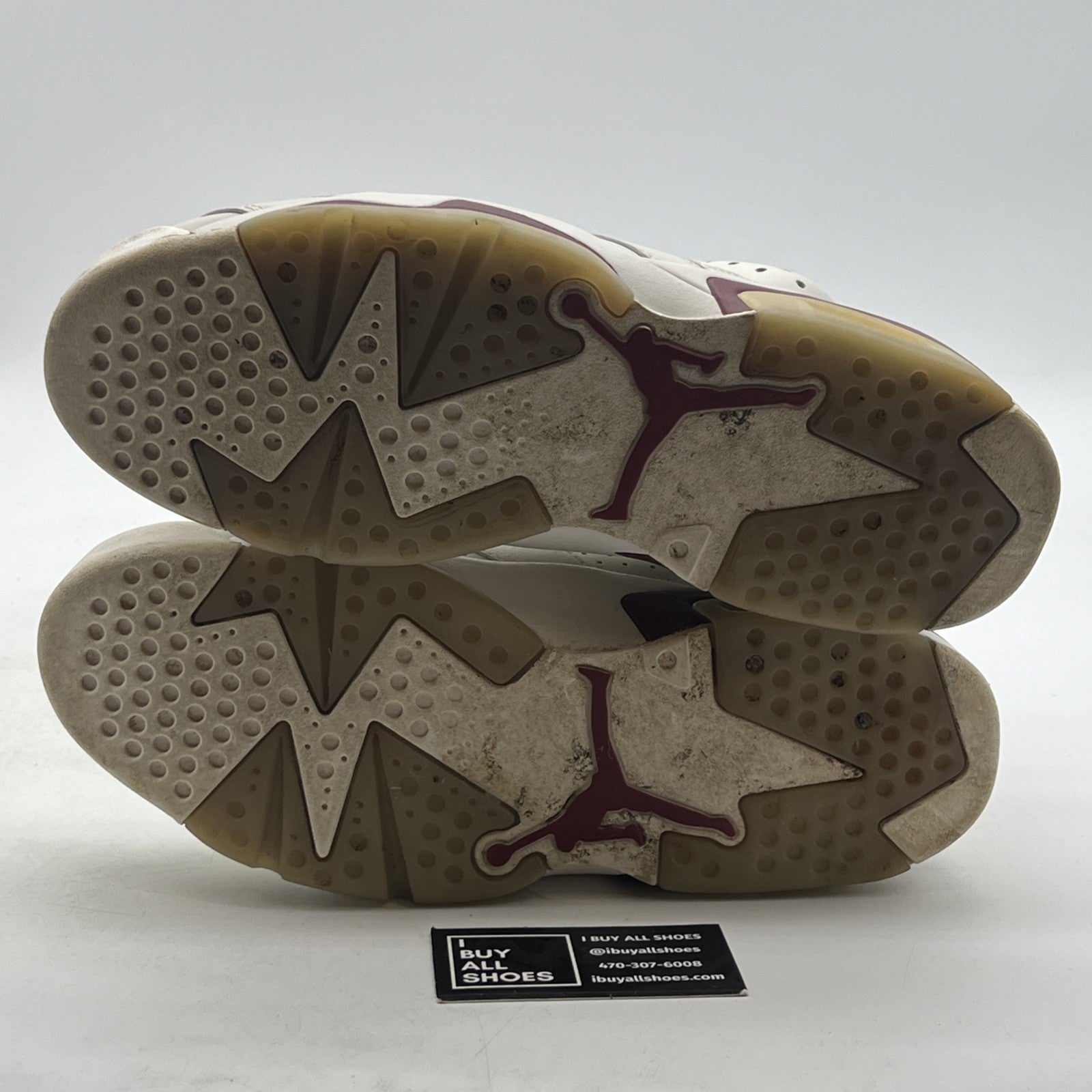Size 10.5 - Air Jordan 6 Retro 2015 Maroon (384664-116)