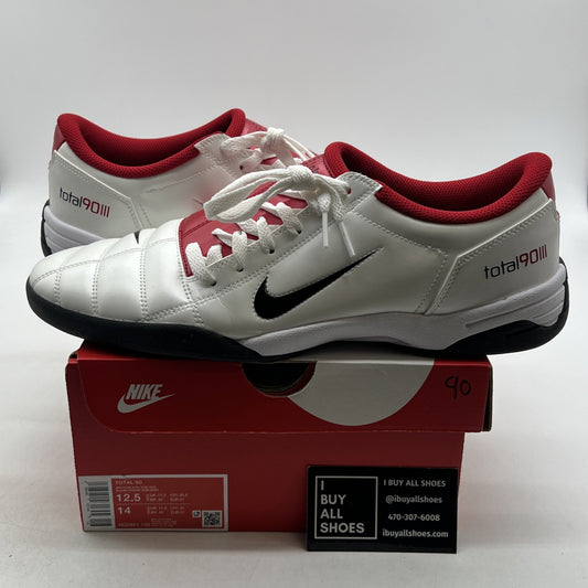 Size 12.5 - Nike Total 90 3 SP White Gym Red (HQ2851-100)