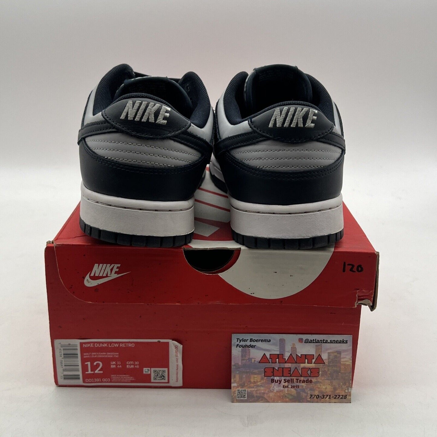 Size 12 - Nike Dunk Low Georgetown (DD1391-003)