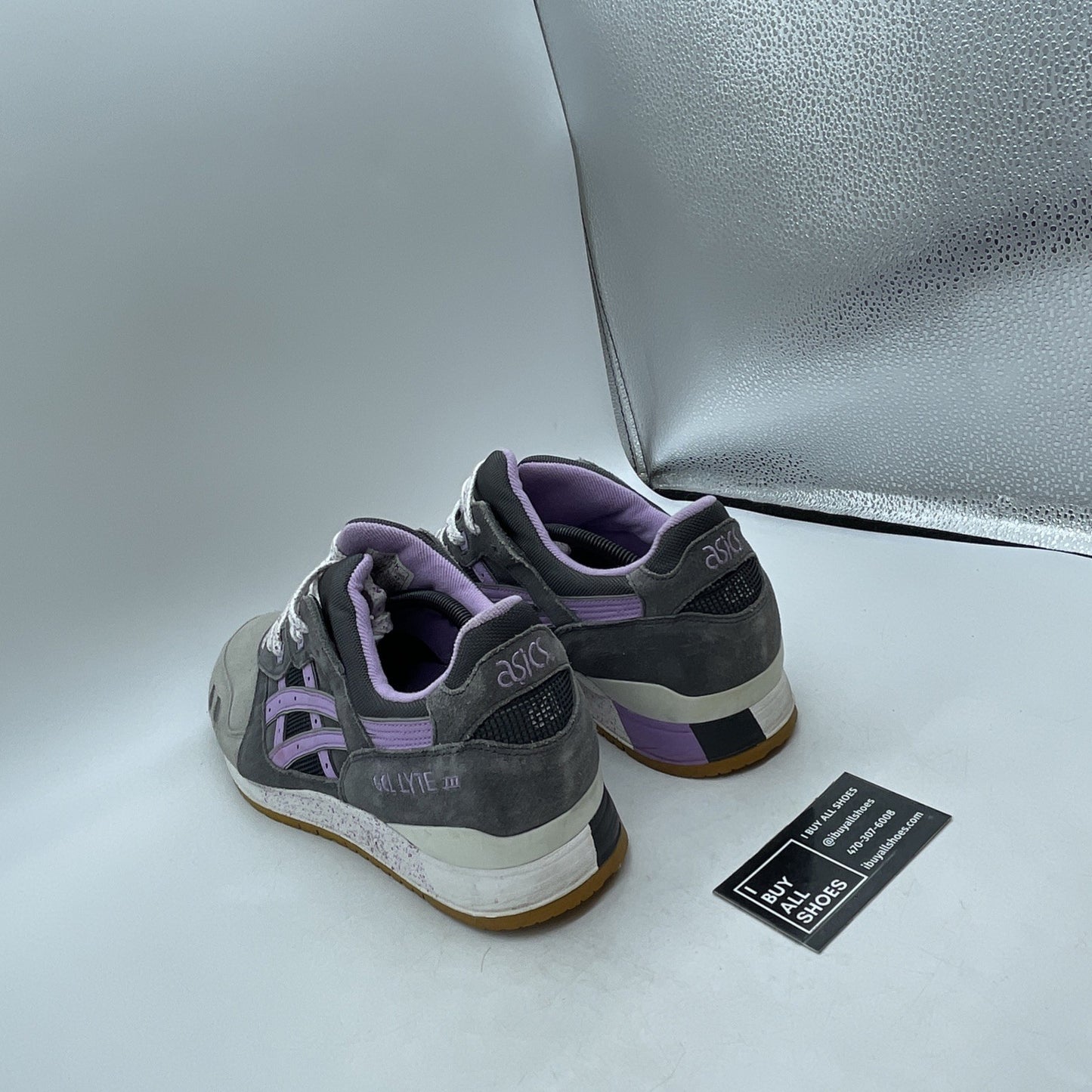 Size 13 - Asics Gel Lyte III H503K Lilac Gray (H503K)