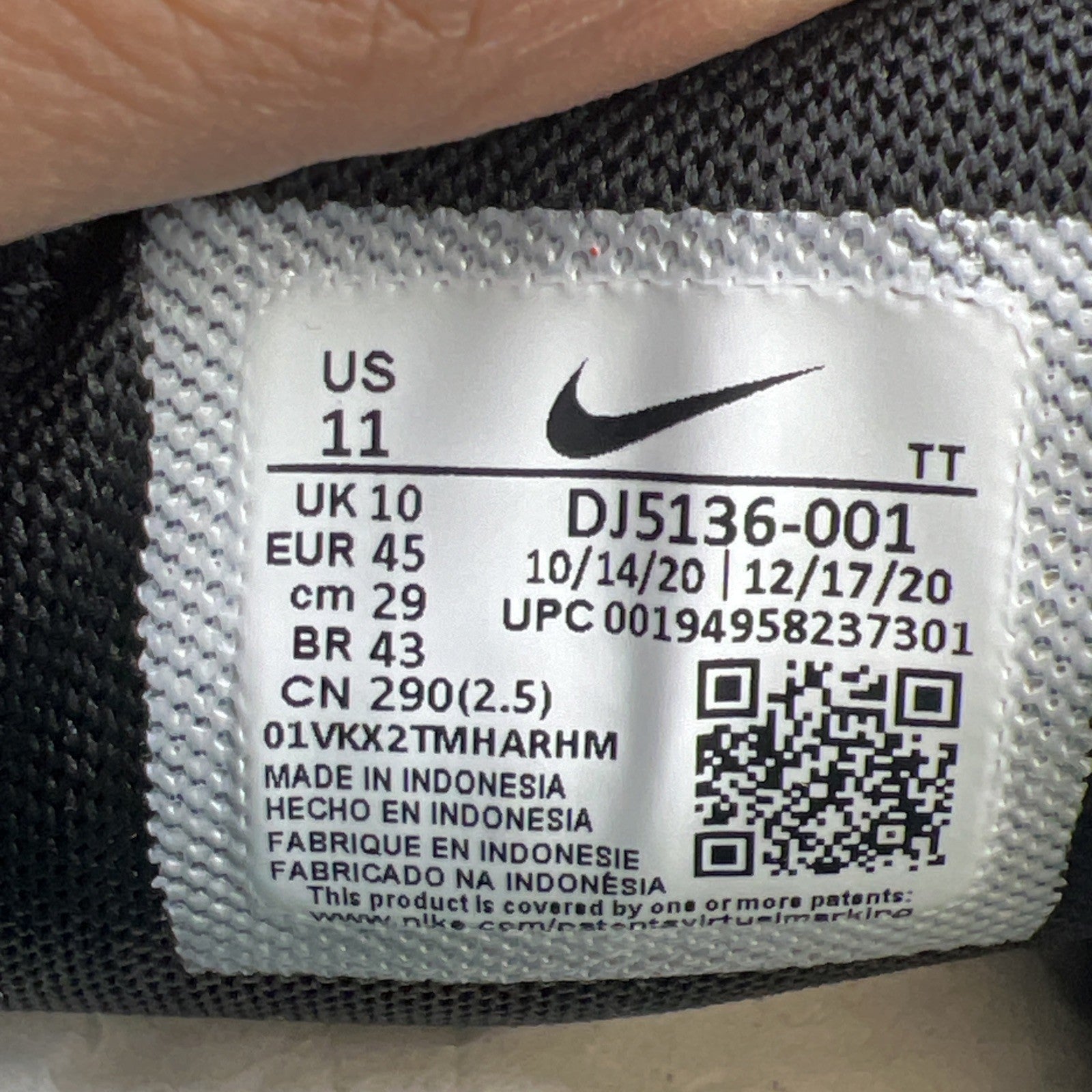 Size 11 - Nike Air Max 270 Black Green Strike (DJ5136-001)