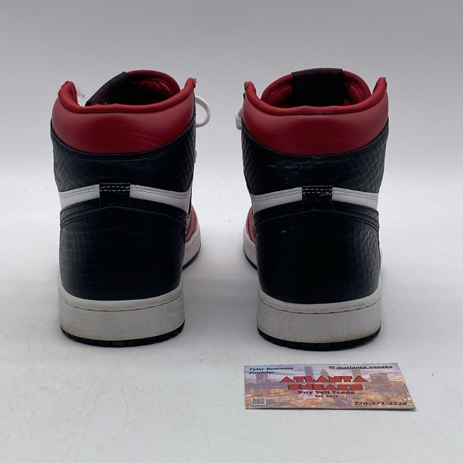 Size 11 - Air Jordan 1 Retro OG High Satin Red W