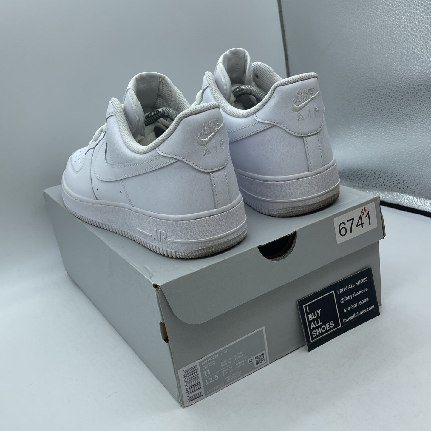 Size 11 - Nike Air Force 1 '07 Low Triple White Leather (CW2288-111)