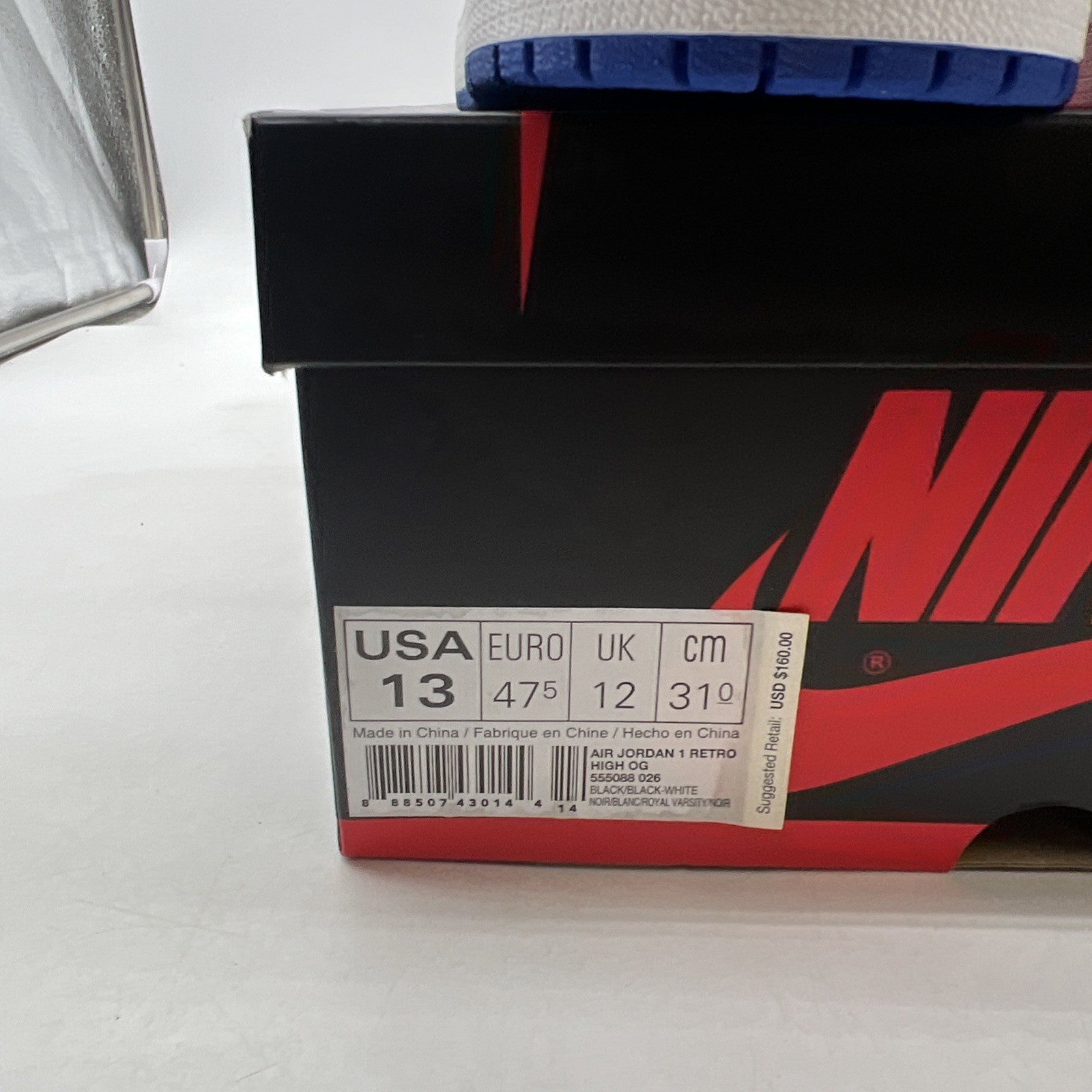 Size 13 - Air Jordan 1 Retro High OG Top 3 2016 (555088-026)