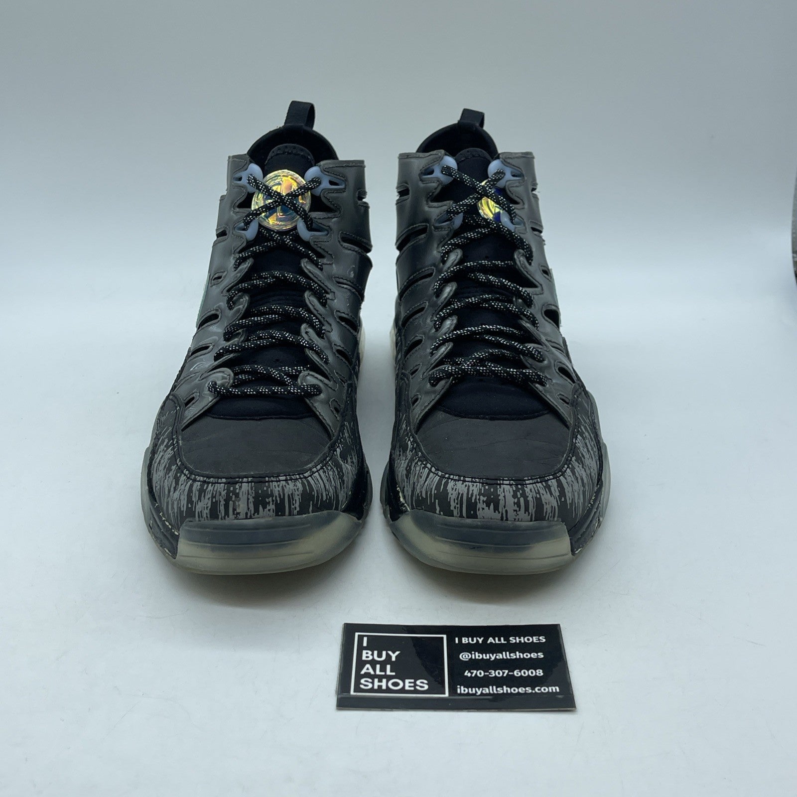 Size 9.5 - Nike Air Trainer Max 94 PRM QS Super Bowl Grey Black (632194-002)