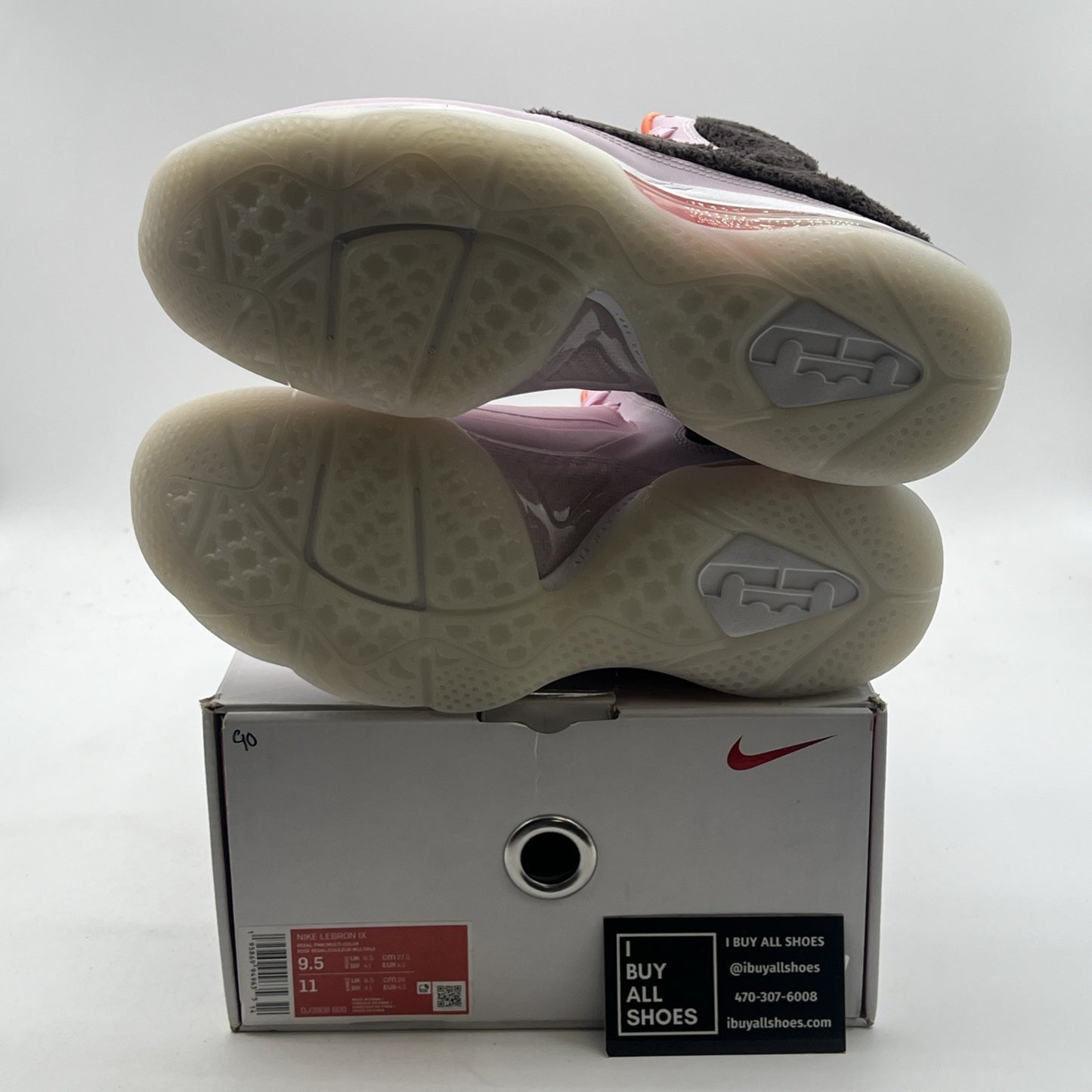 Size 9.5 - Nike LeBron 9 Regal Pink (DJ3908-600)