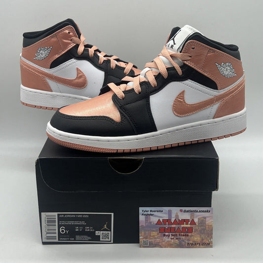 Nike Air Jordan 1 Mid Madder Root GS Size  DM9077-108