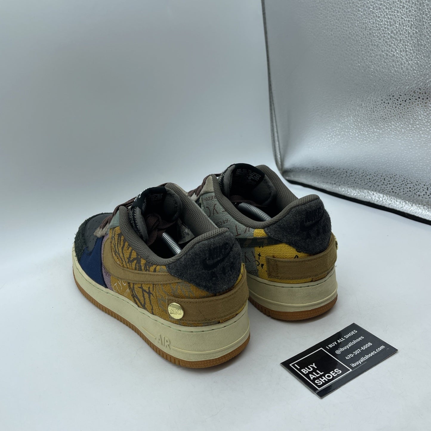 Size 13 - Nike Air Force 1 Low x Travis Scott Cactus Jack Suede (CN2405-900)
