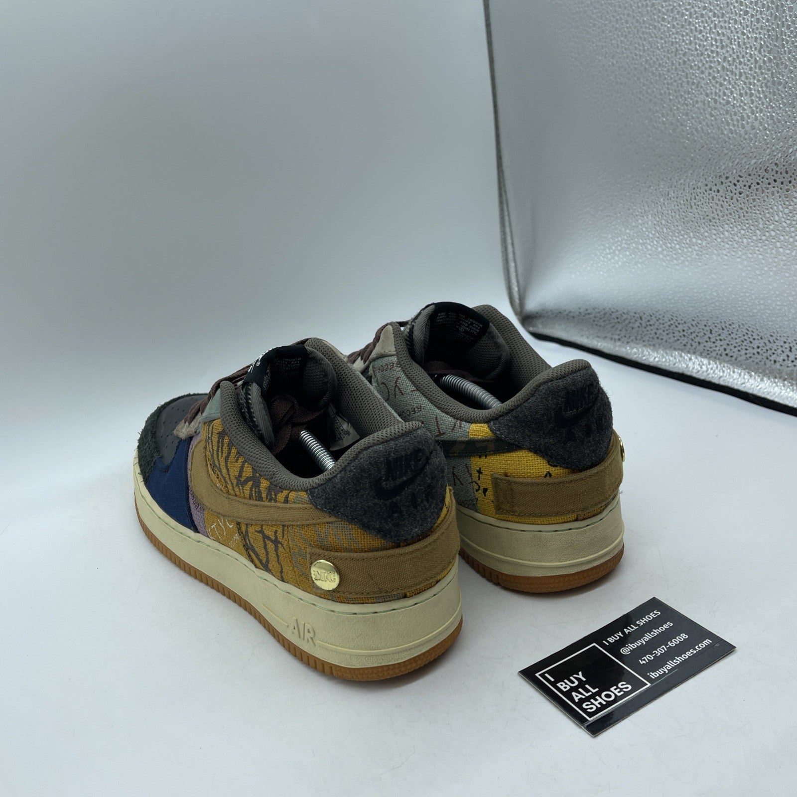 Size 13 - Nike Air Force 1 Low x Travis Scott Cactus Jack Suede (CN2405-900)