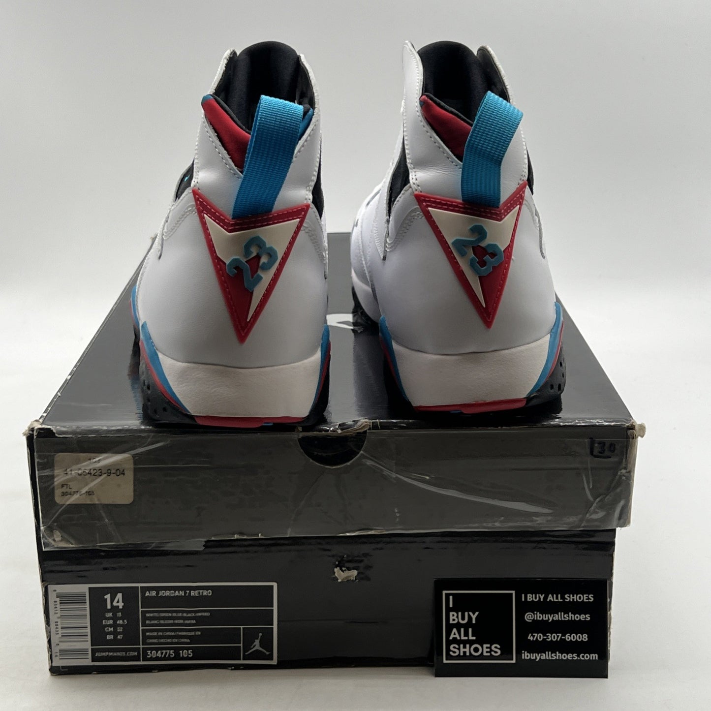 Size 14 - Air Jordan 7 Retro Orion (304775-105)