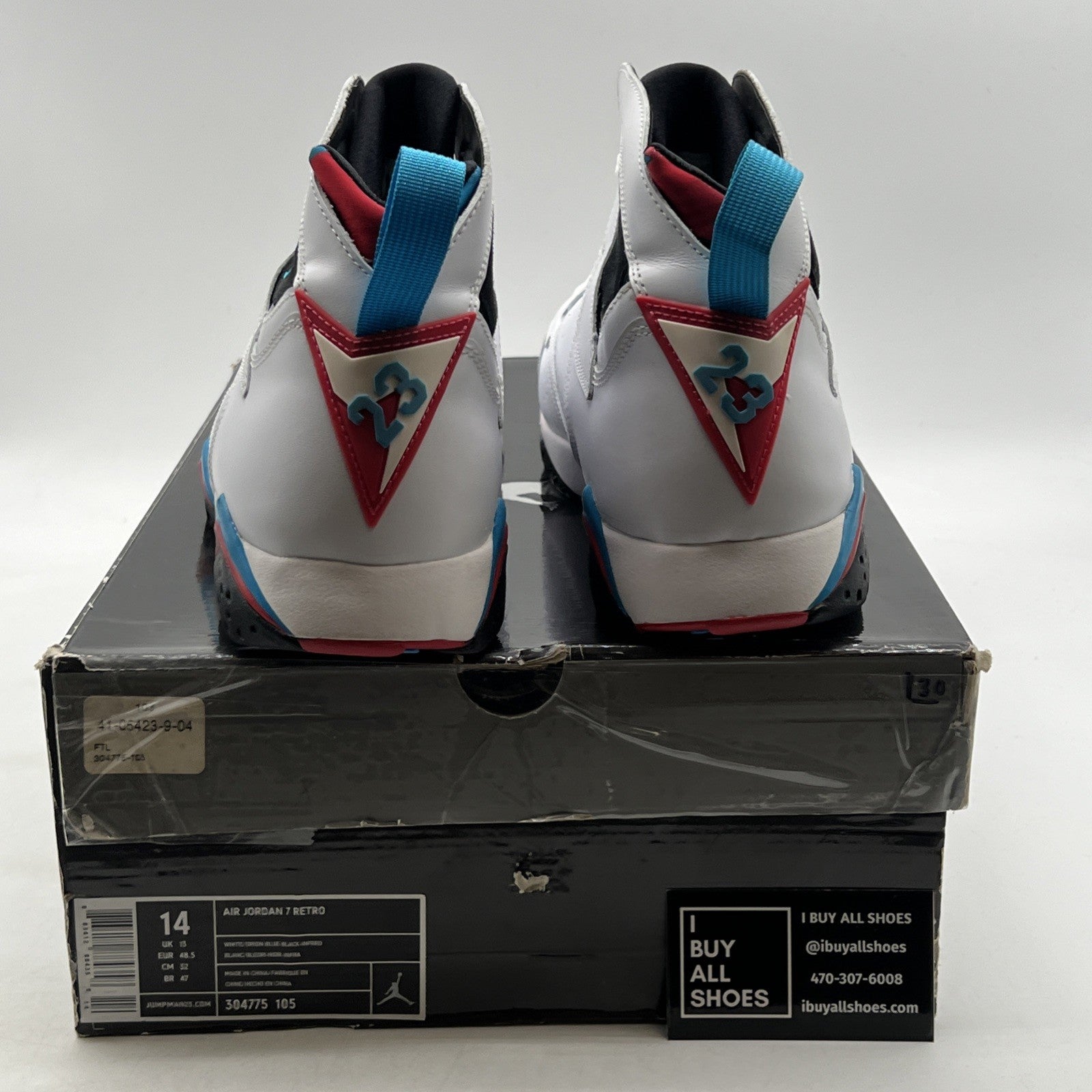 Size 14 - Air Jordan 7 Retro Orion (304775-105)