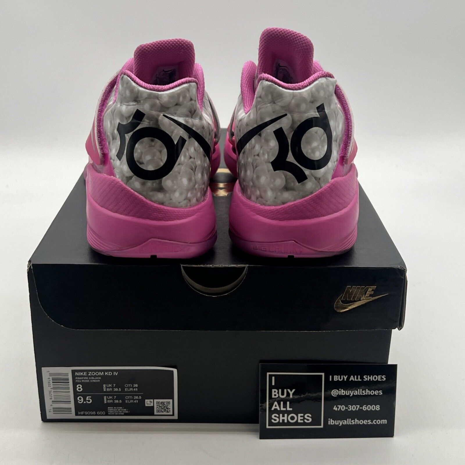Size 8 - Nike Zoom KD 4 2024 Aunt Pearl (HF9098-600)