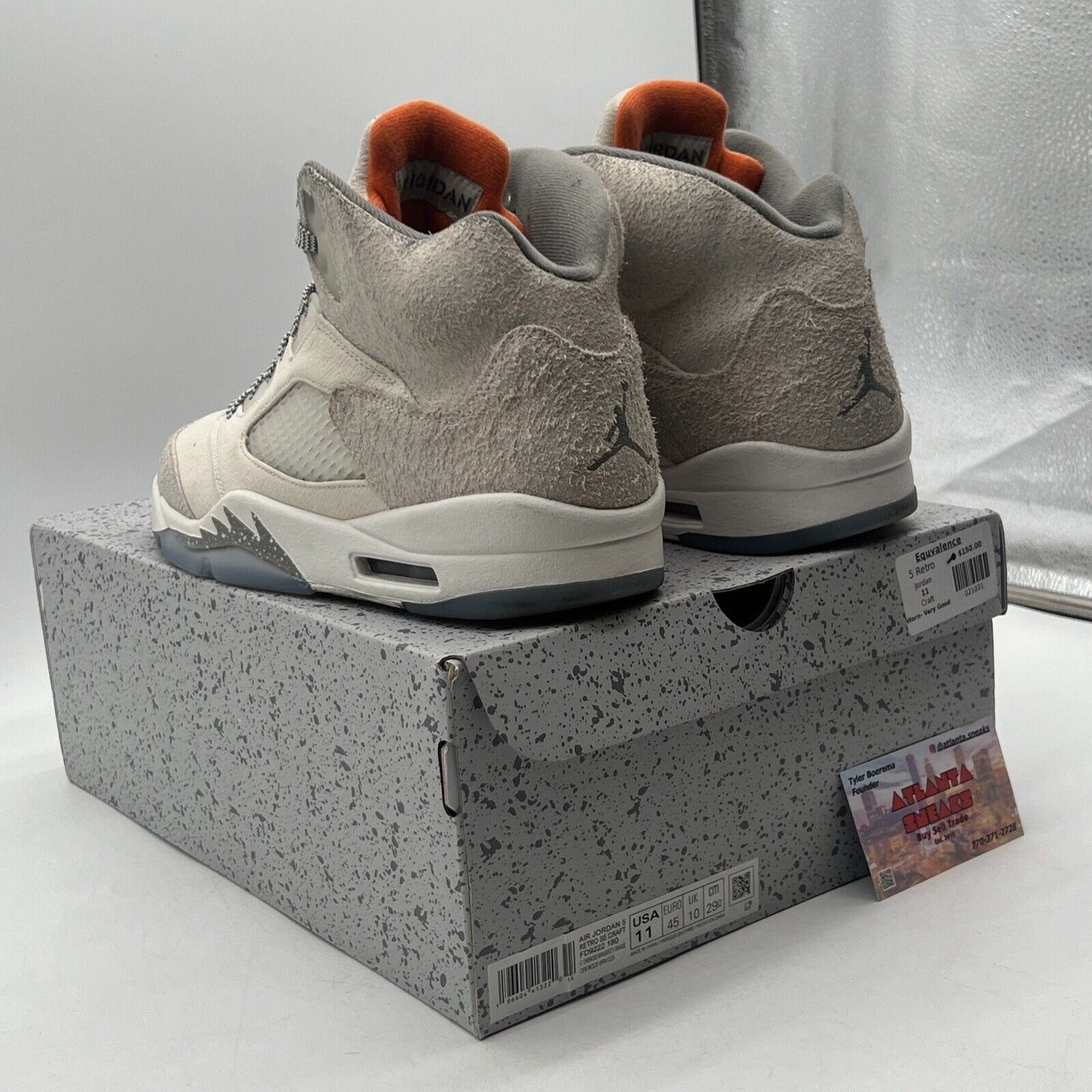 Size 11 - Air Jordan 5 Retro SE Craft Light Orewood Brown Suede (FD9222-180)