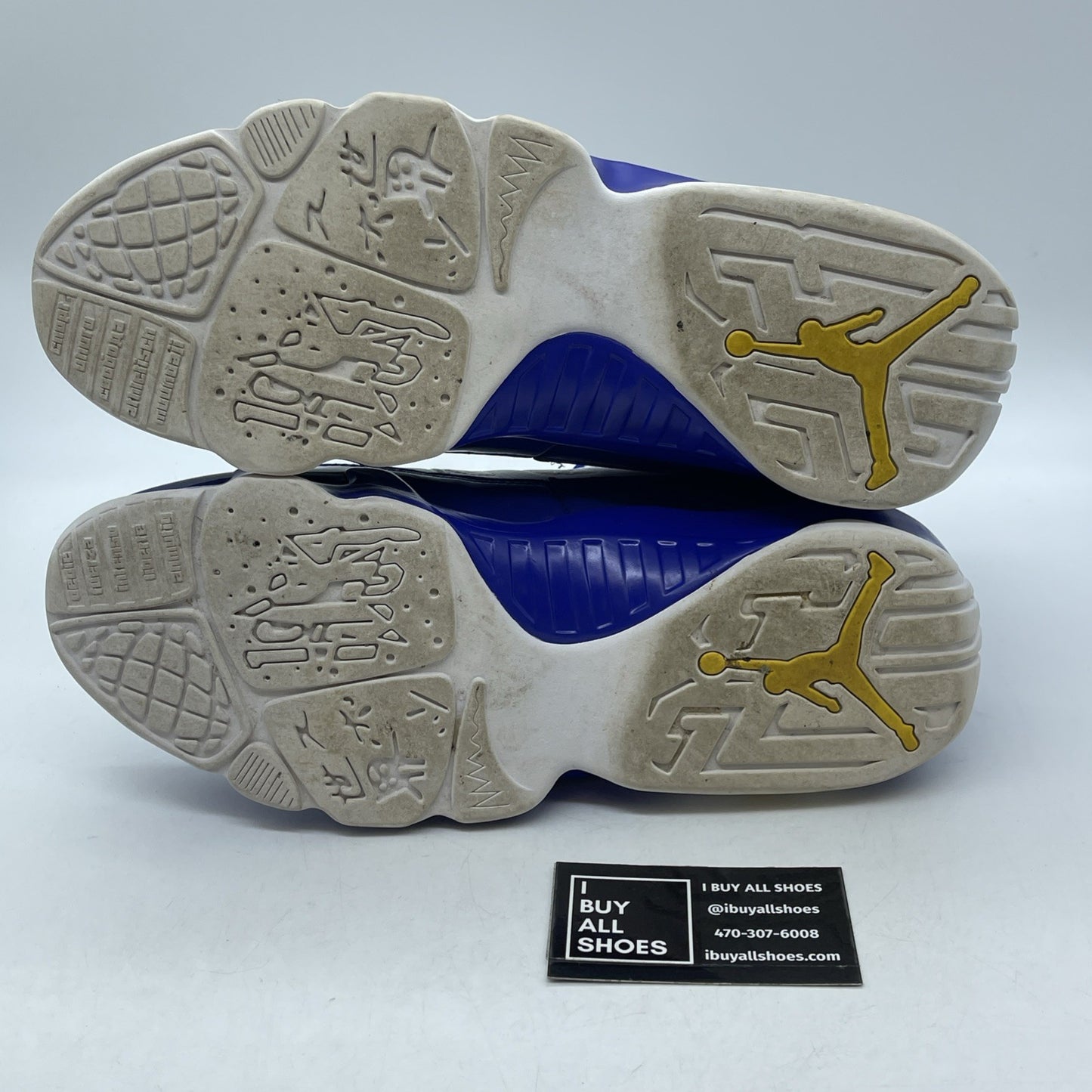 Size 11 - Air Jordan 9 Retro Kobe Blue White Yellow Leather (302370-121)
