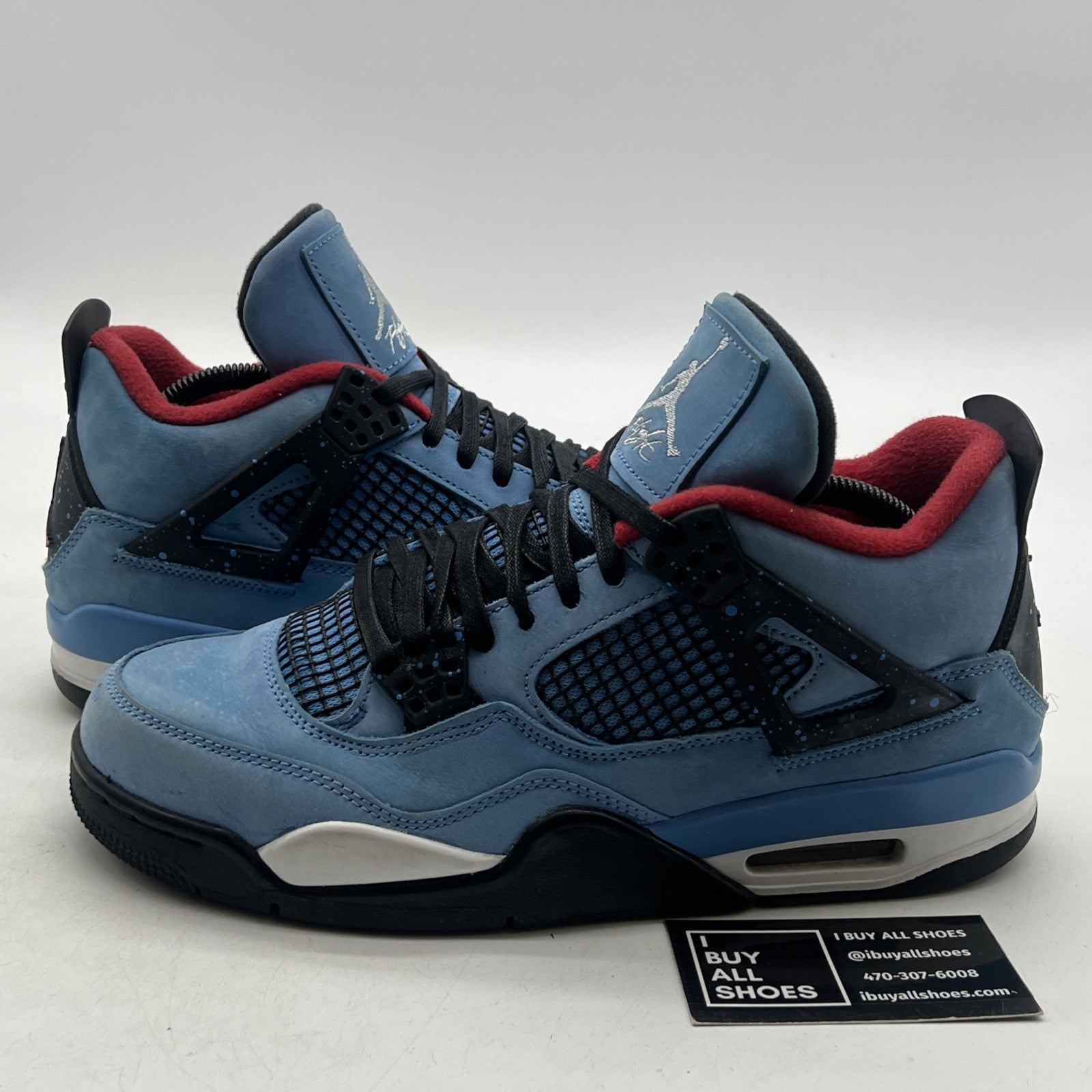 Size 9 - Air Jordan 4 Retro x Travis Scott Mid Cactus Jack (308497-406)