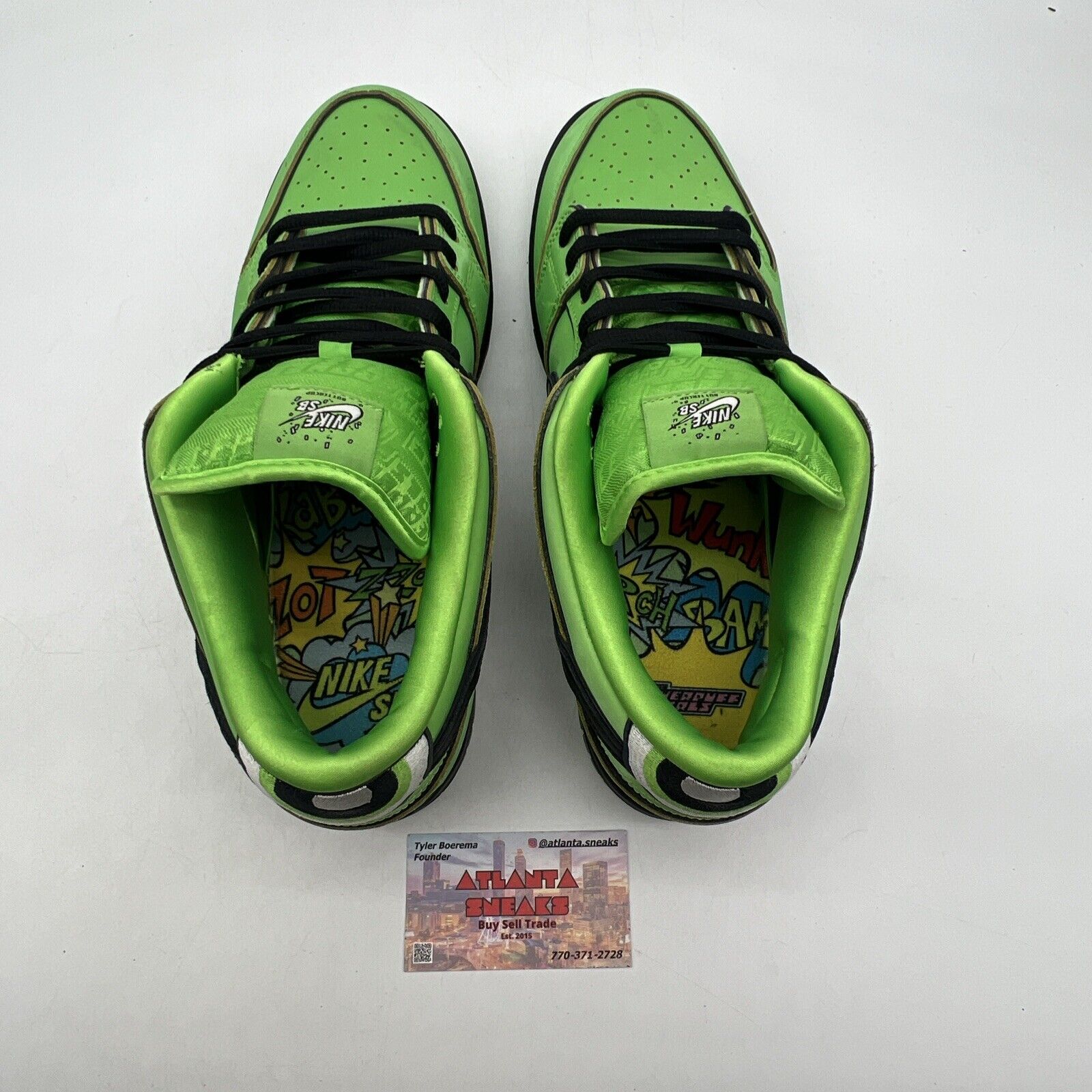 Size 12 - Nike The Powerpuff Girls x Dunk Pro SB QS Low Buttercup (FZ8319-300)