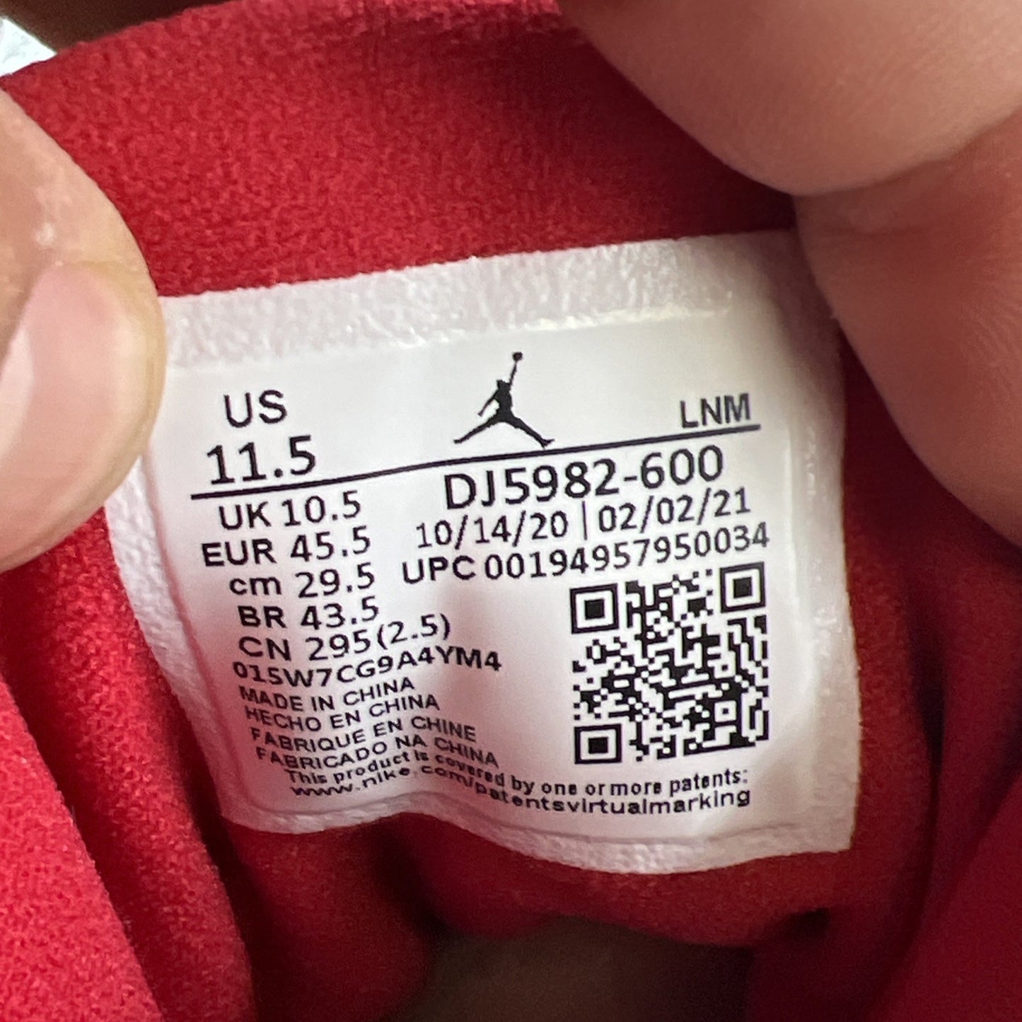 Size 11.5 - Air Jordan 13 Red/White - (DJ5982-600)