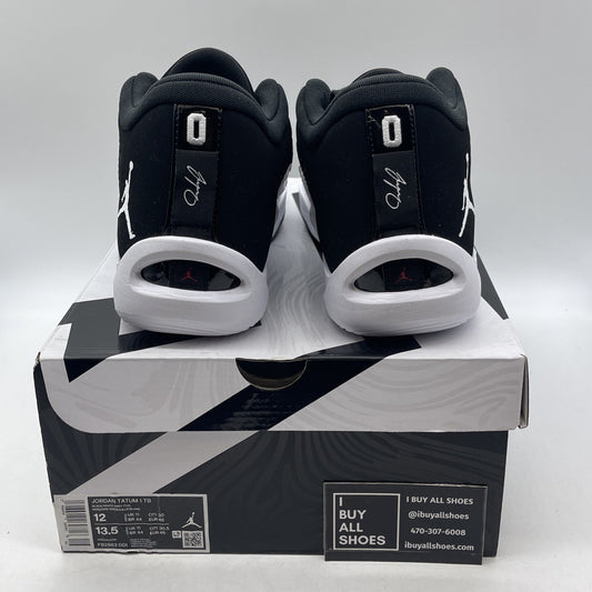Size 12 - Air Jordan Tatum 1 TB Black White (FB2863-001)