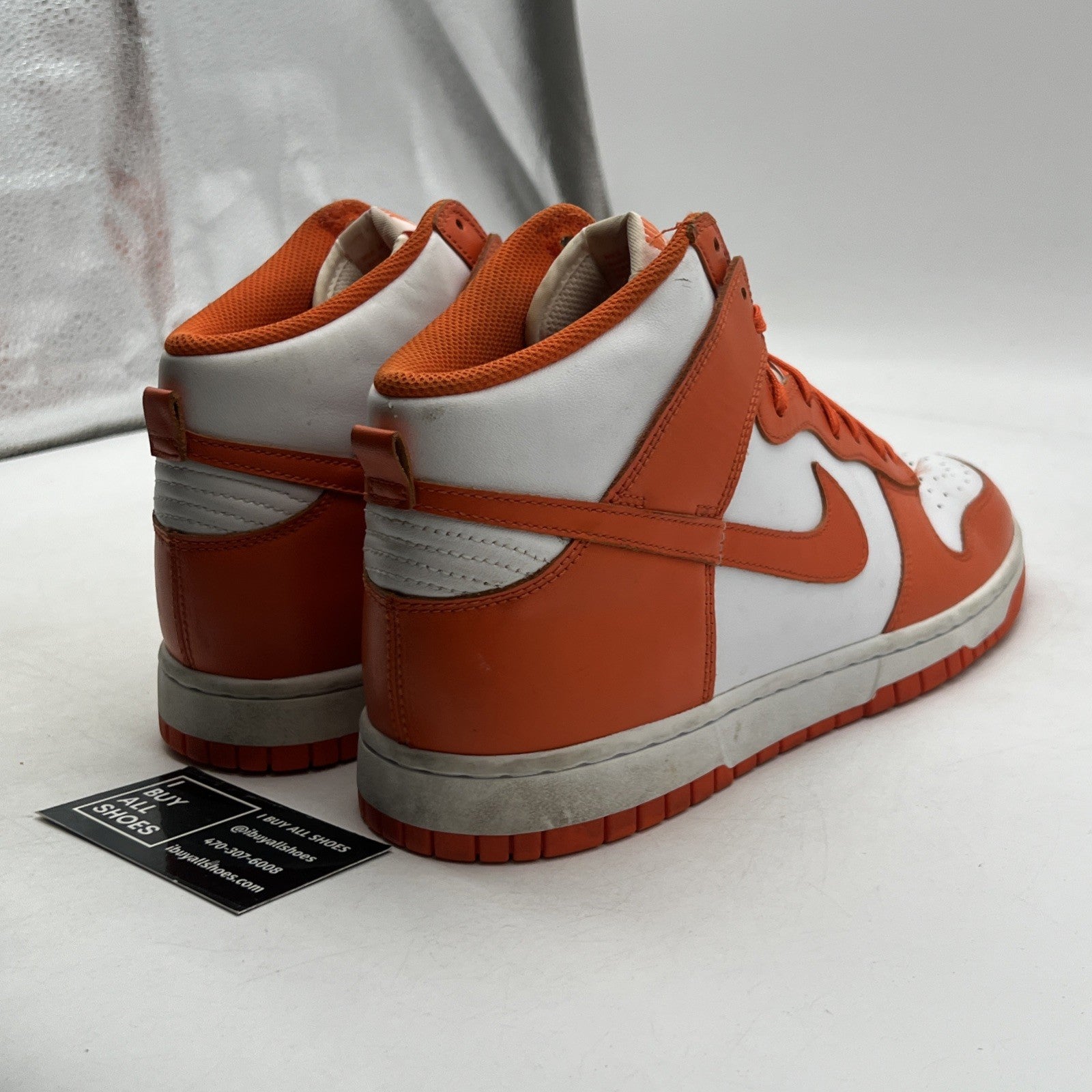 Size 11.5 - Nike Dunk SP 2021 High Syracuse (DD1399-101)