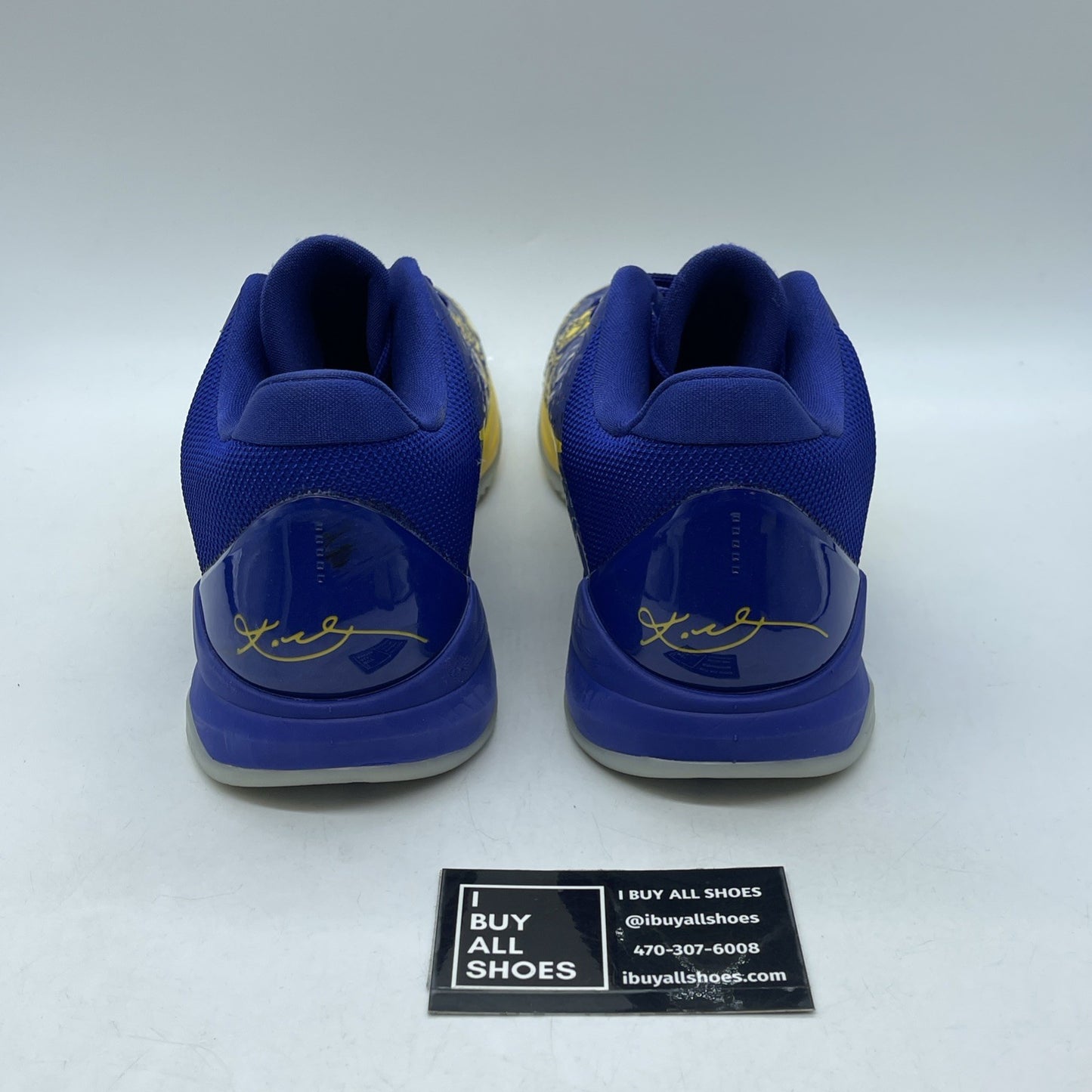 Size 12 - Nike Zoom Kobe 5 Protro 2020 5 Rings Blue Yellow Suede (CD4991-400)