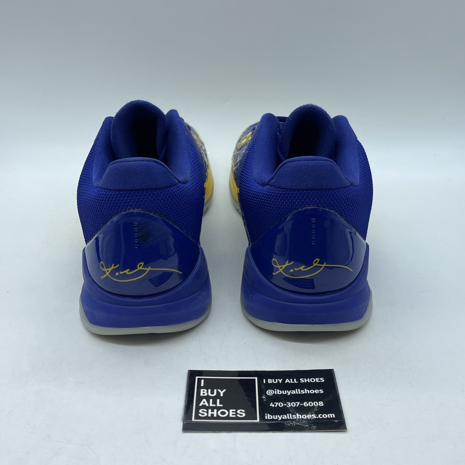 Size 12 - Nike Zoom Kobe 5 Protro 2020 5 Rings Blue Yellow Suede (CD4991-400)