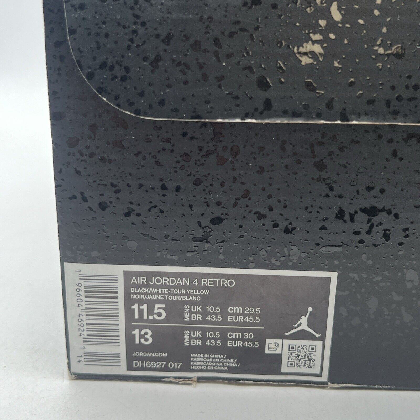 Size 11.5 - Air Jordan 4 Retro Mid Thunder (DH6927-017)
