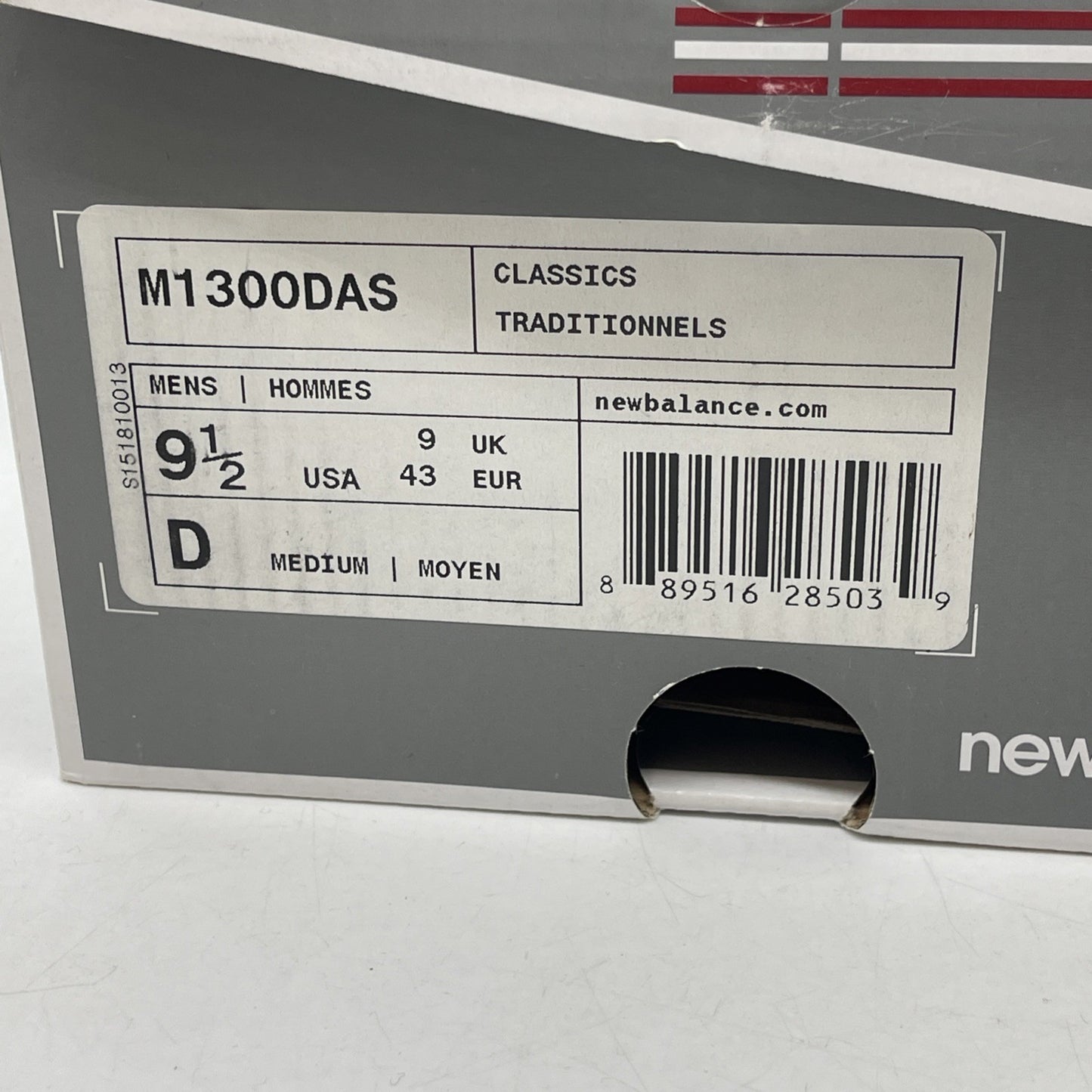 Size 9.5 - New Balance Brown Grey Suede Leather (M1300DAS)